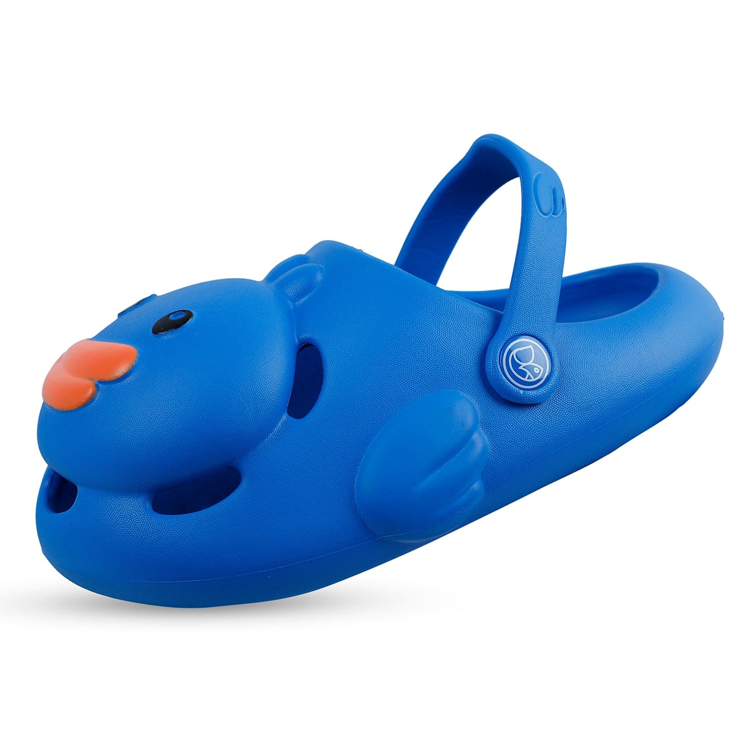 Baby Moo Swimming Duck Waterproof Anti-Skid Sling Back Clogs - Blue - Baby Moo