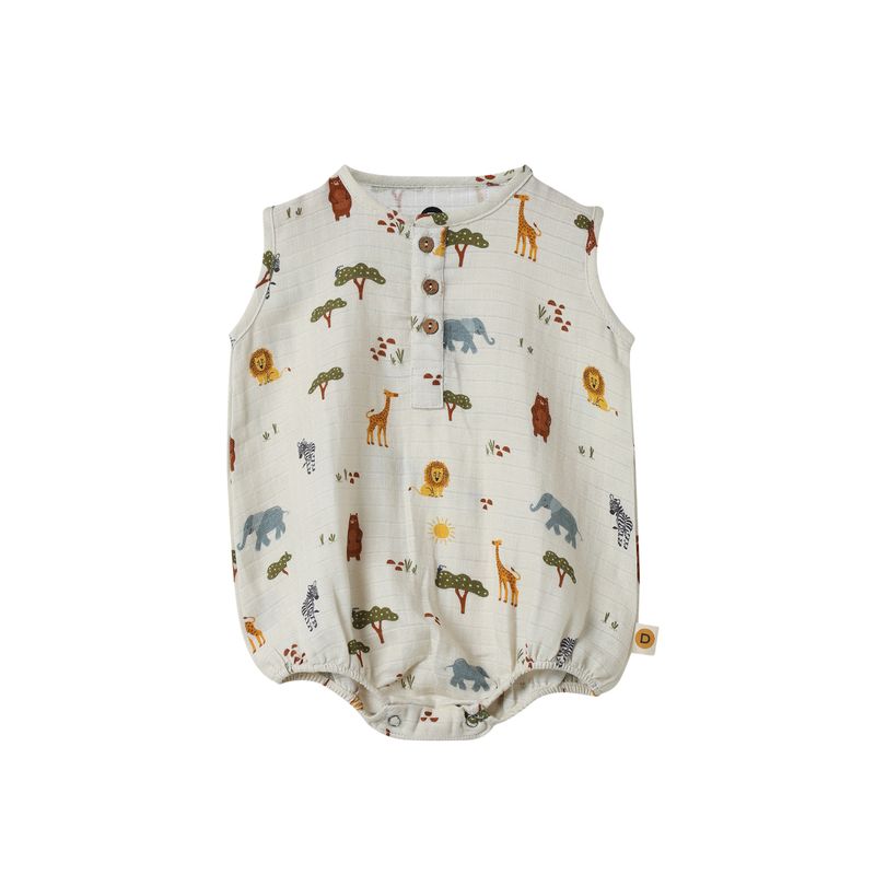 Organic Muslin Romper