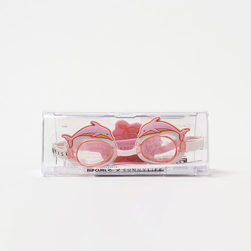 SUNNYLiFE Kids Swim Goggles Ocean Magic Pink