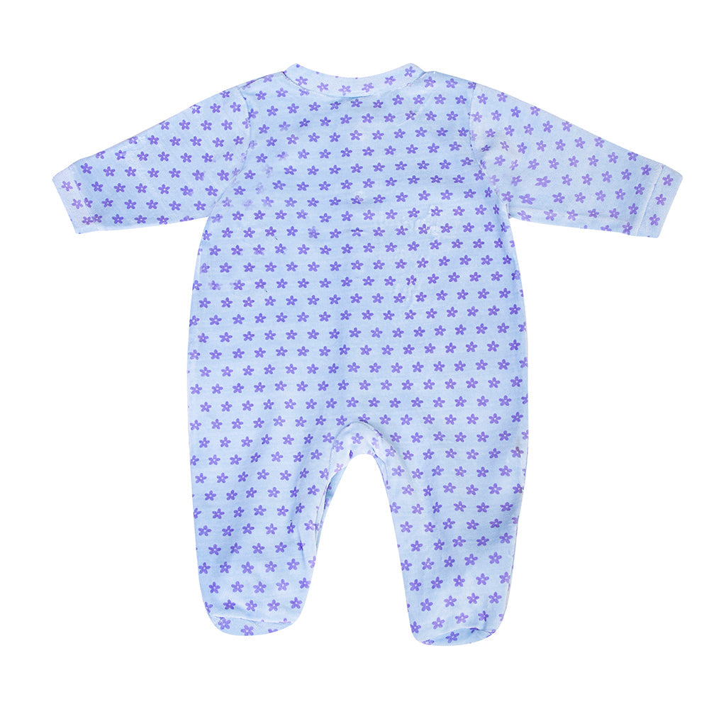 Daddy Loves Me Blue Romper - Baby Moo