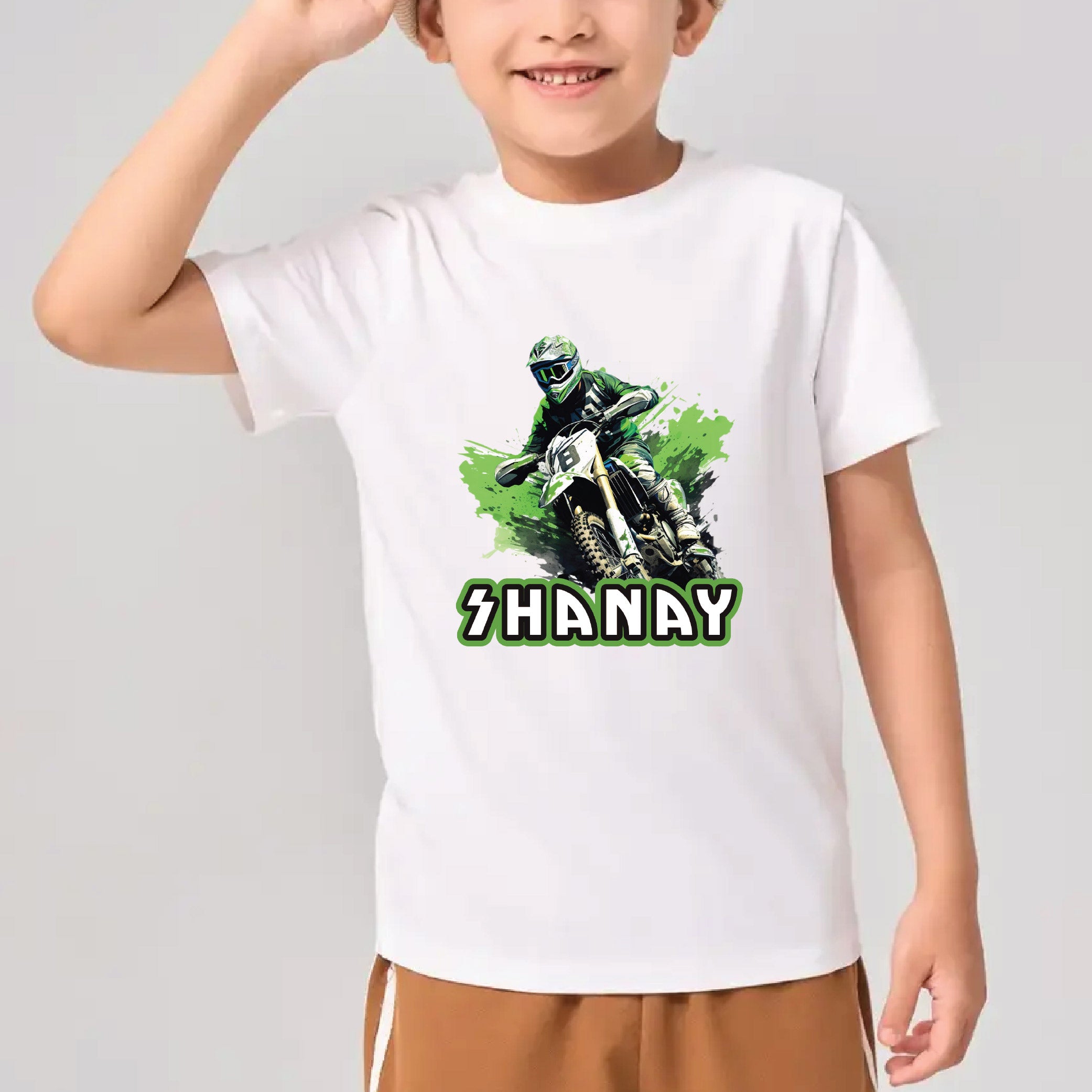 Racing Bike Xtreme Personalised Tshirts