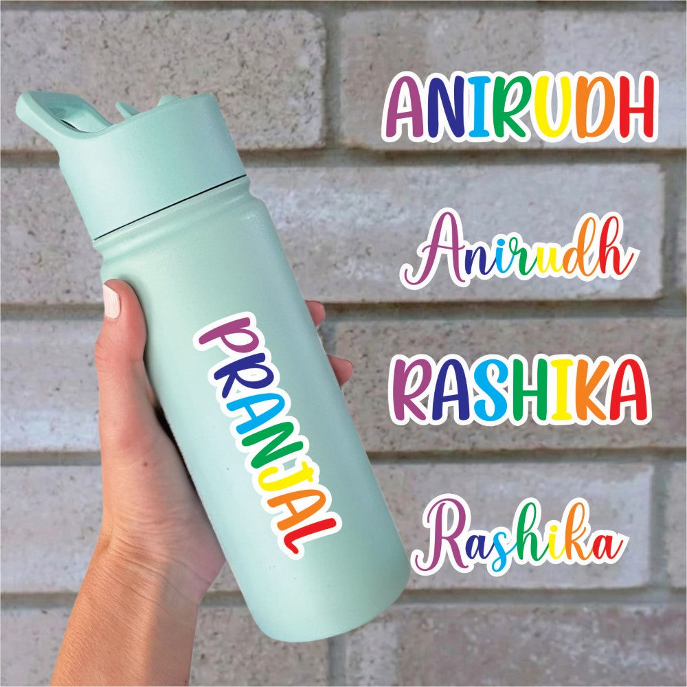 Signature Name Labels