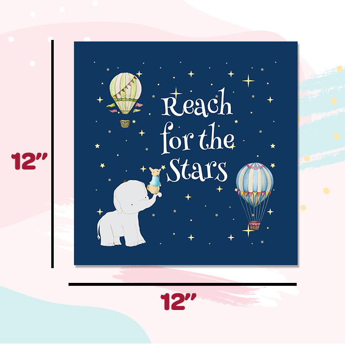 Reach For The Stars Canvas For Wall (Set of 3)
