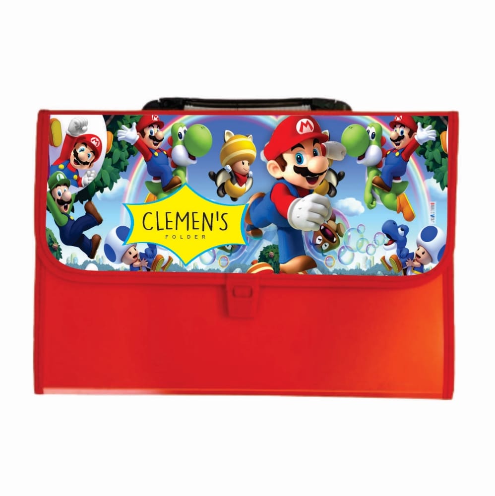 Red Folder - Super Mario