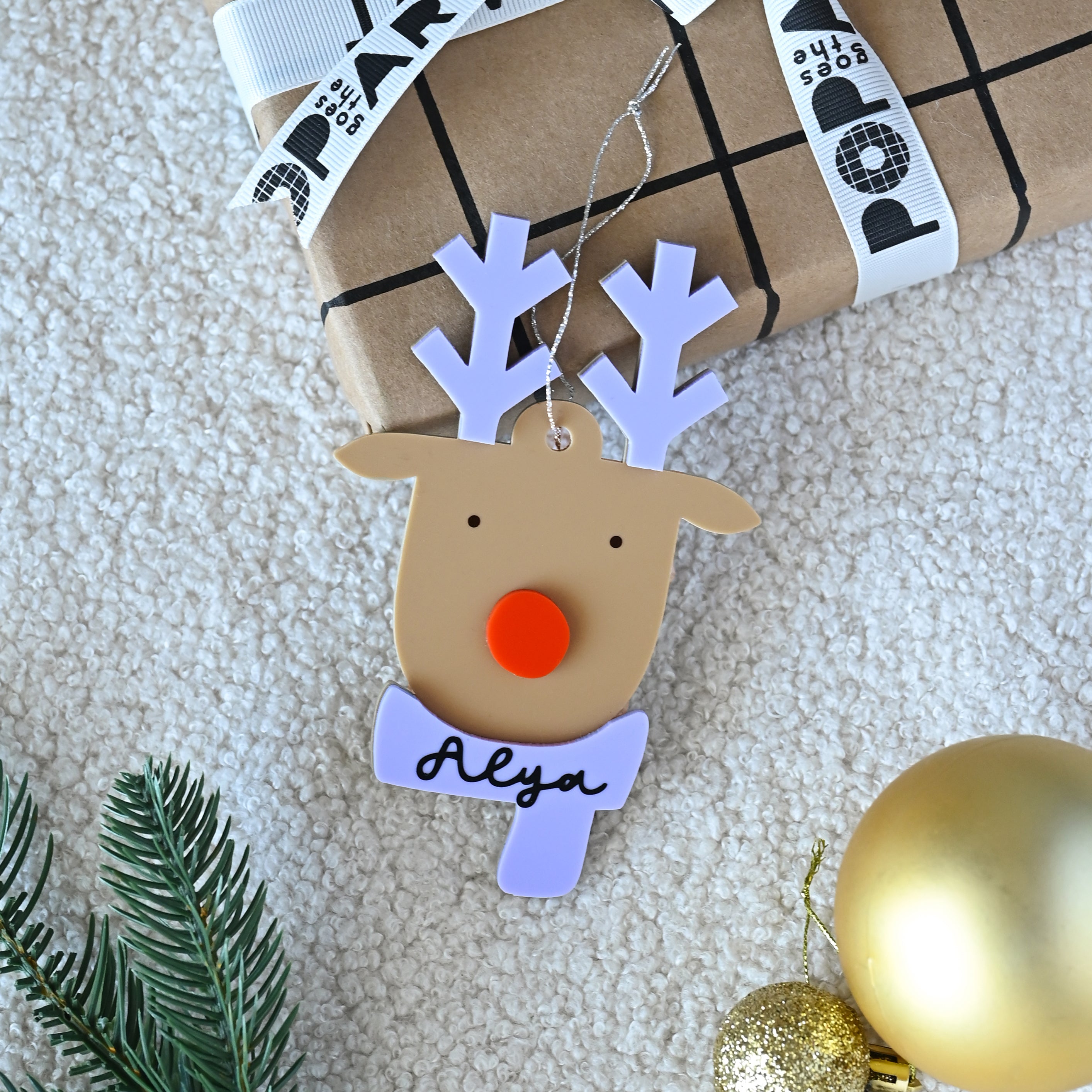 Layered Ornament |  Reindeer