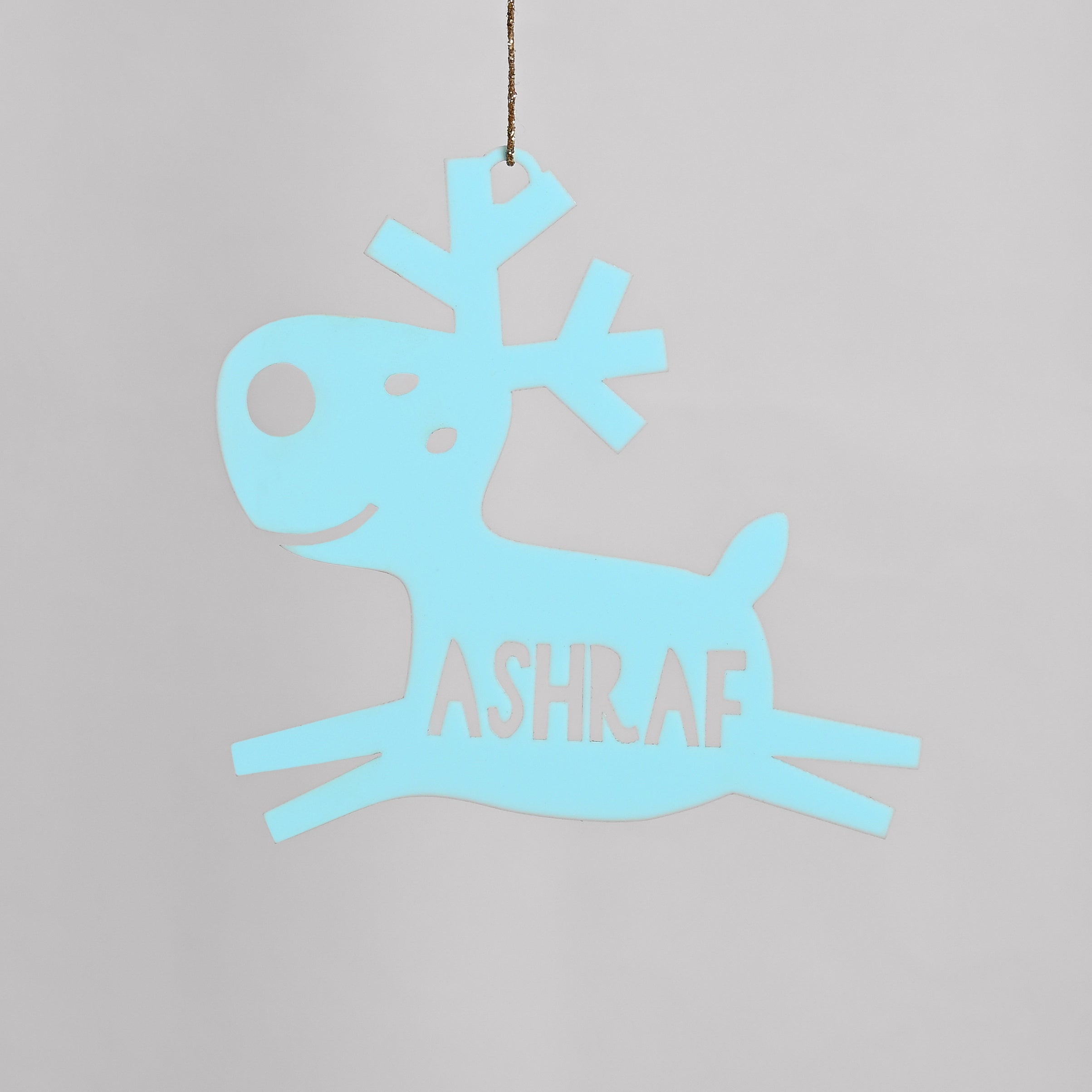 Xmas Shape Ornament - Reindeer