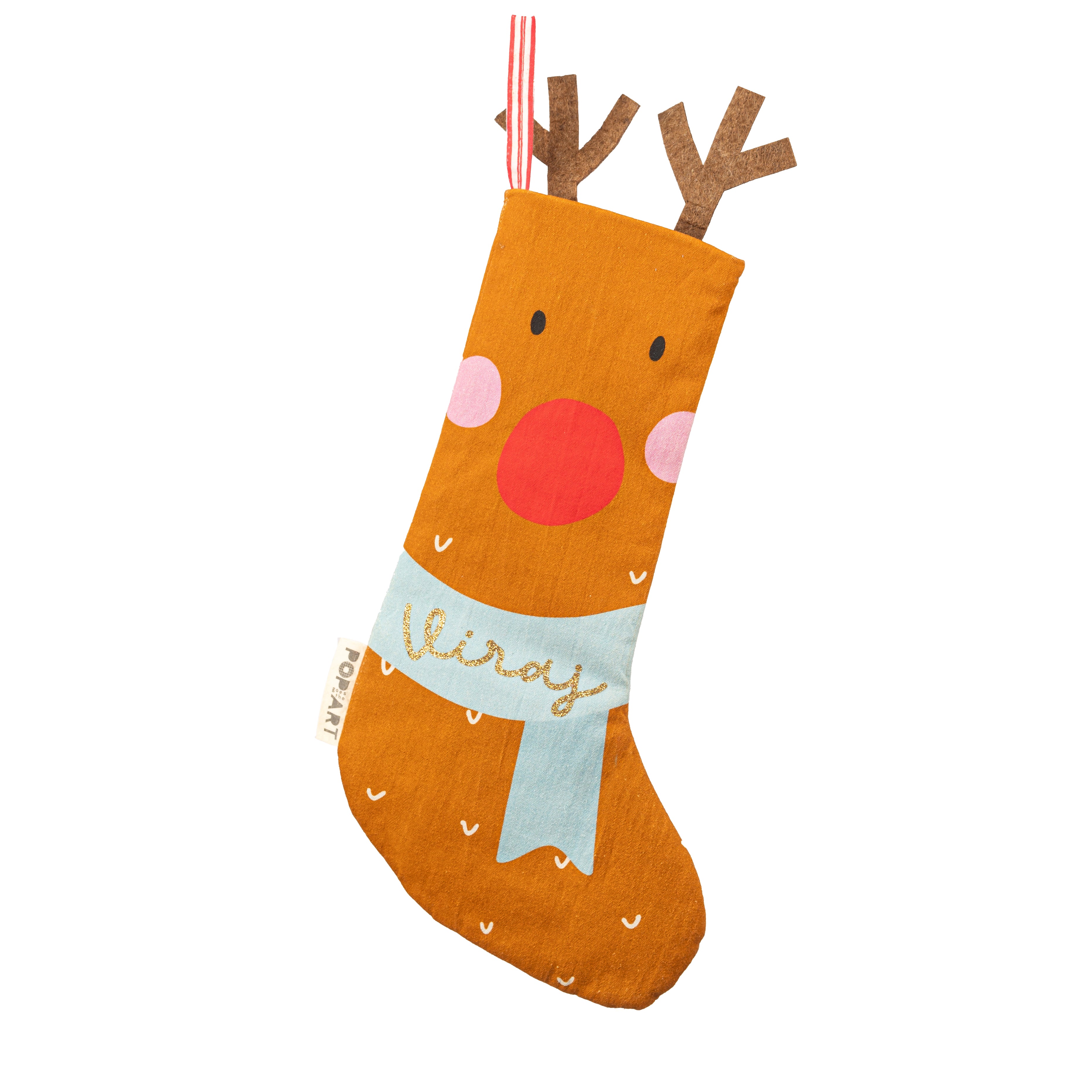 Personalised Stocking - Reindeer