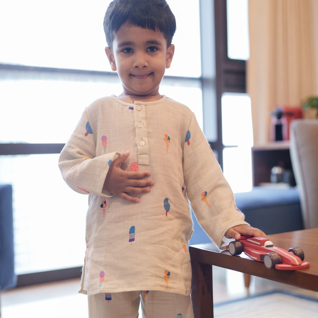 Organic Muslin Loungewear Set