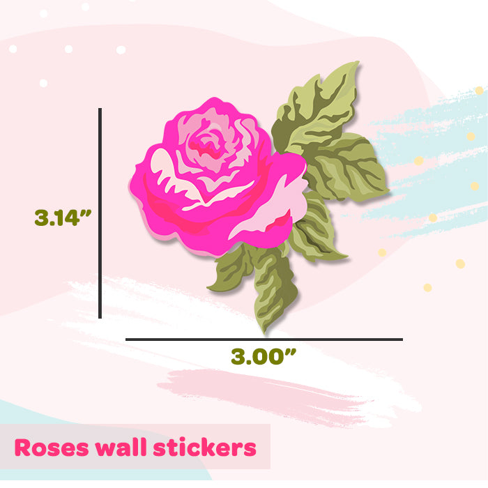 Roses Mini Wall Art Stickers