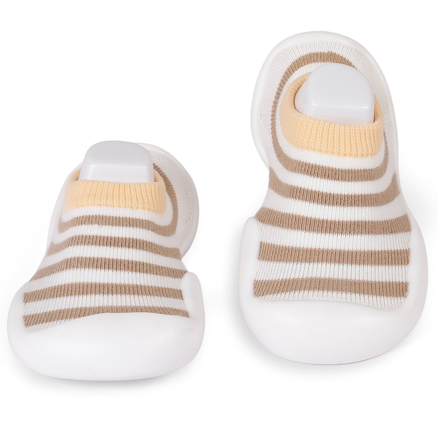 Slip-On Shoes Striped Brown - Baby Moo