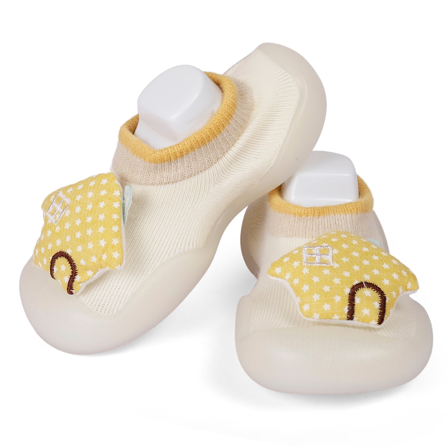 Slip-On Shoes 3D Happy Home Beige - Baby Moo