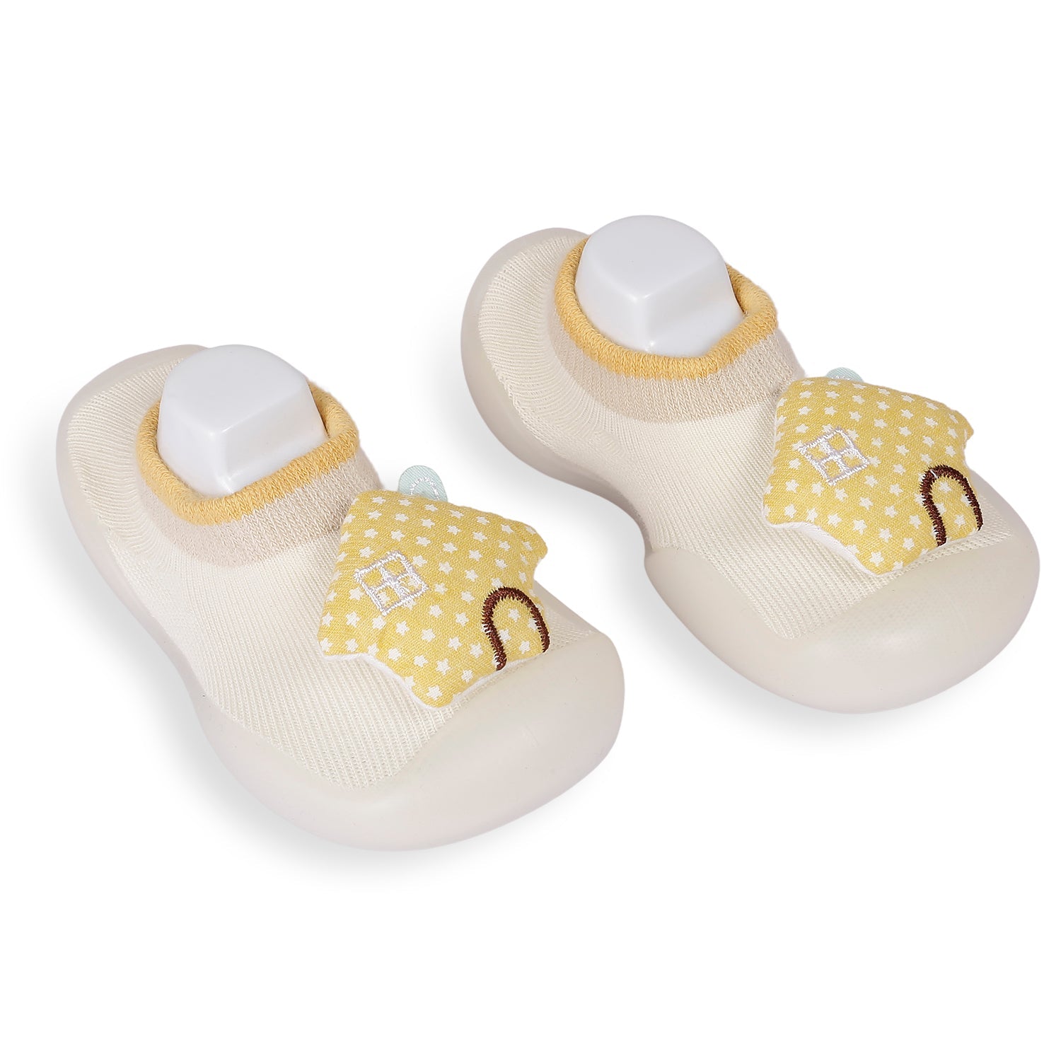 Slip-On Shoes 3D Happy Home Beige - Baby Moo