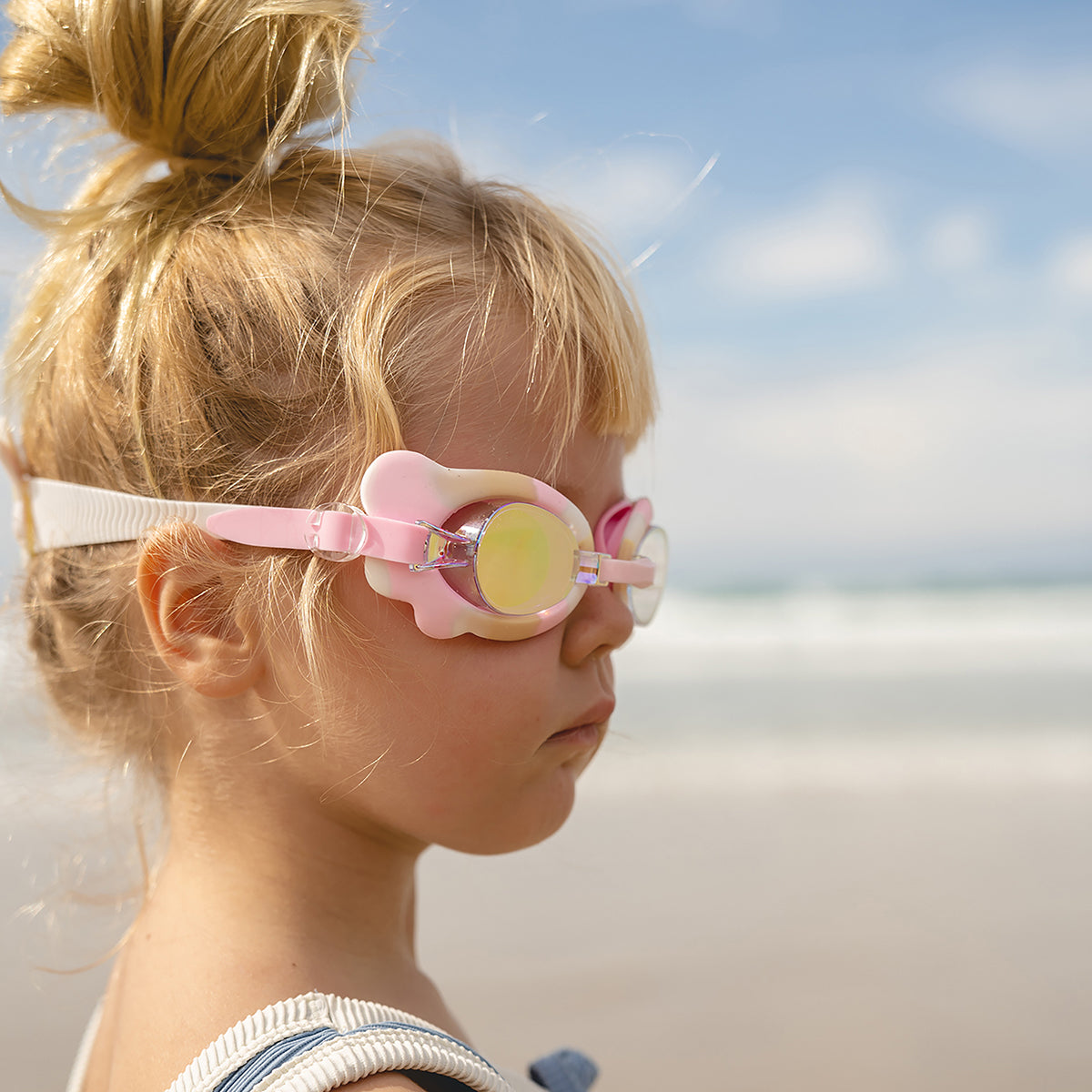 SUNNYLiFE  Mini Swim Goggles - Mima the Fairy Pink Lilac