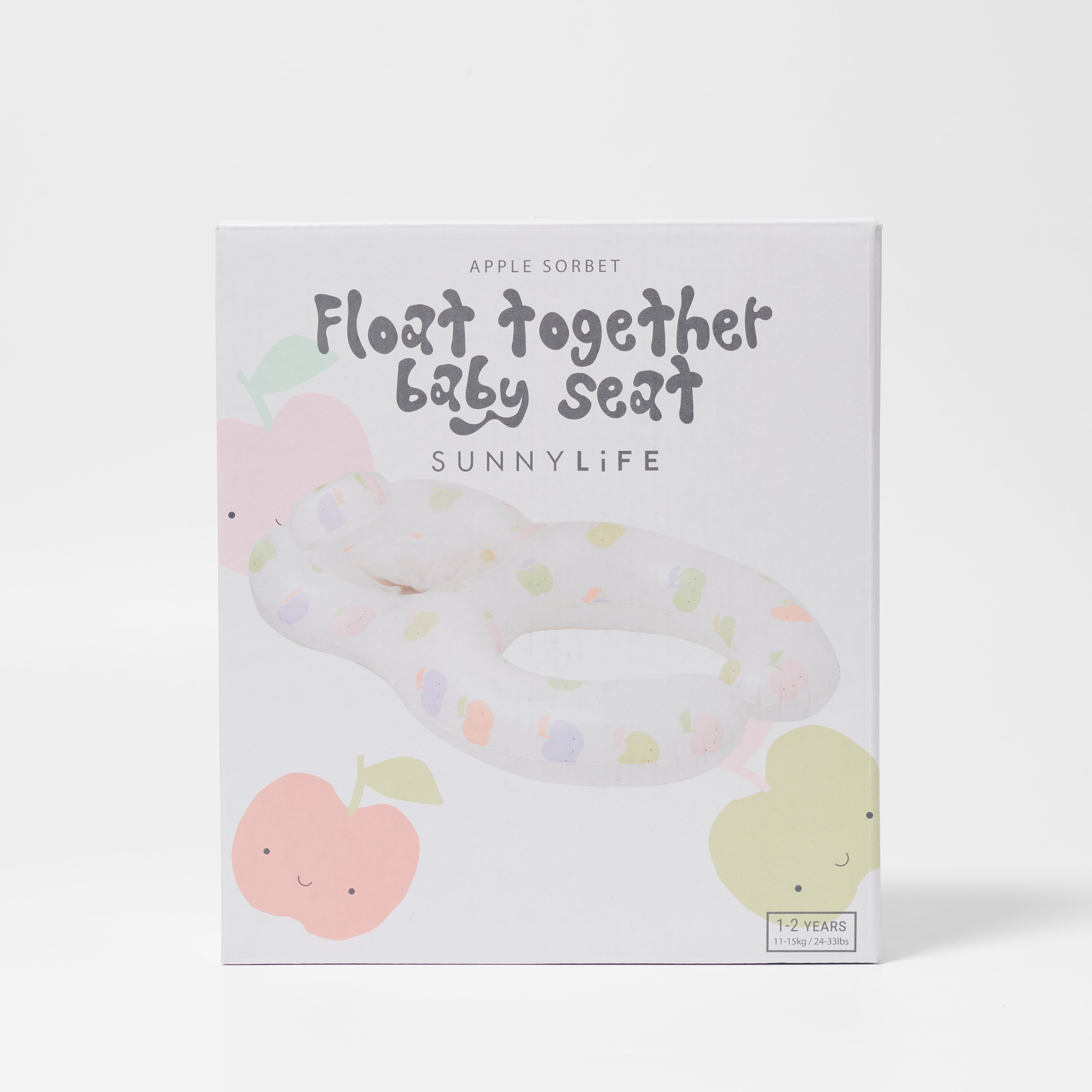 Float Together Baby Seat Apple Sorbet Multi