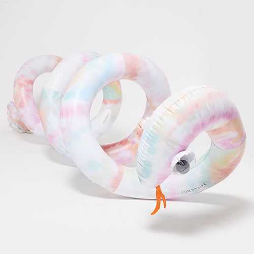 Giant Inflatable Noodle Snake Tie Dye Tie Dye