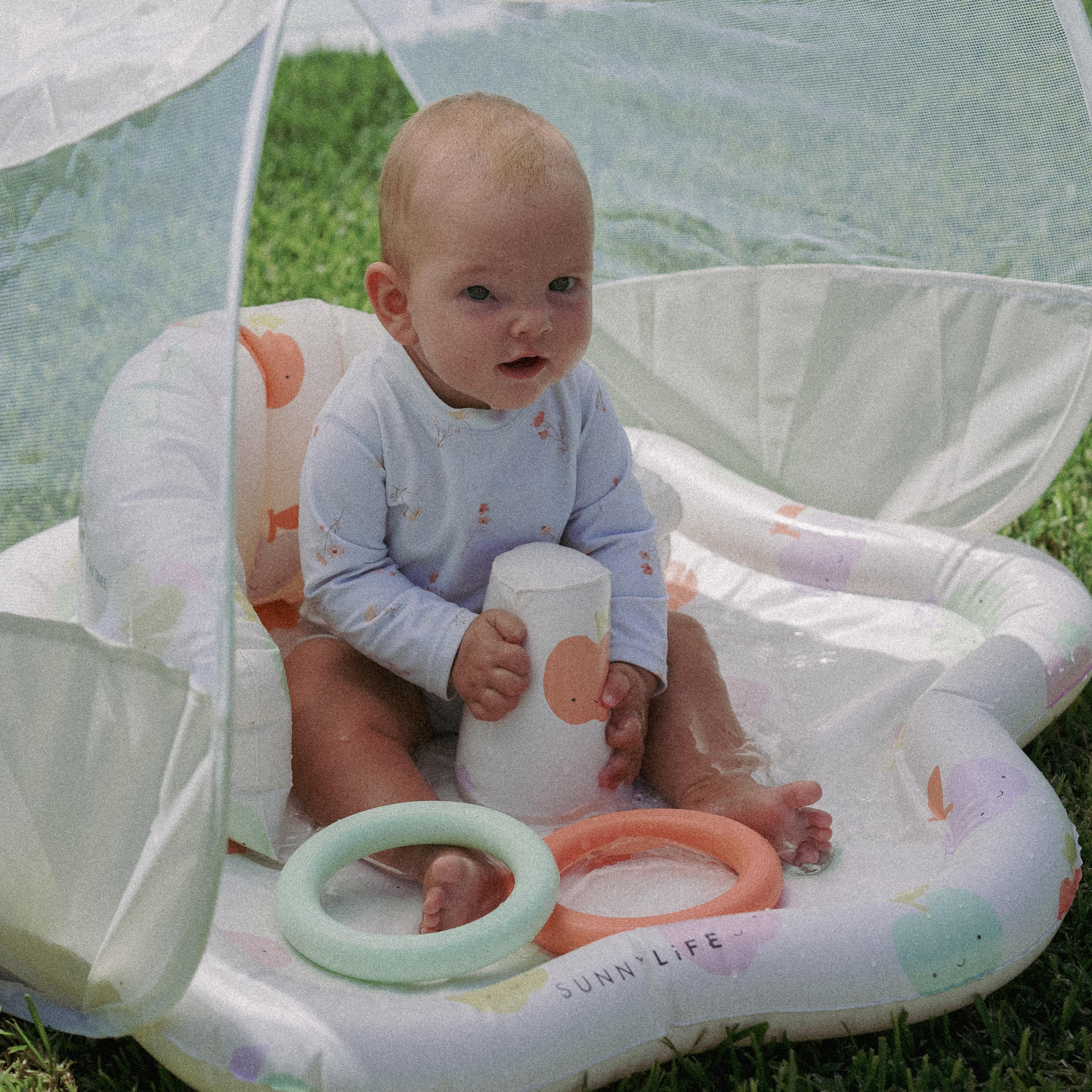 Baby Playmat with Shade Apple Sorbet Multi