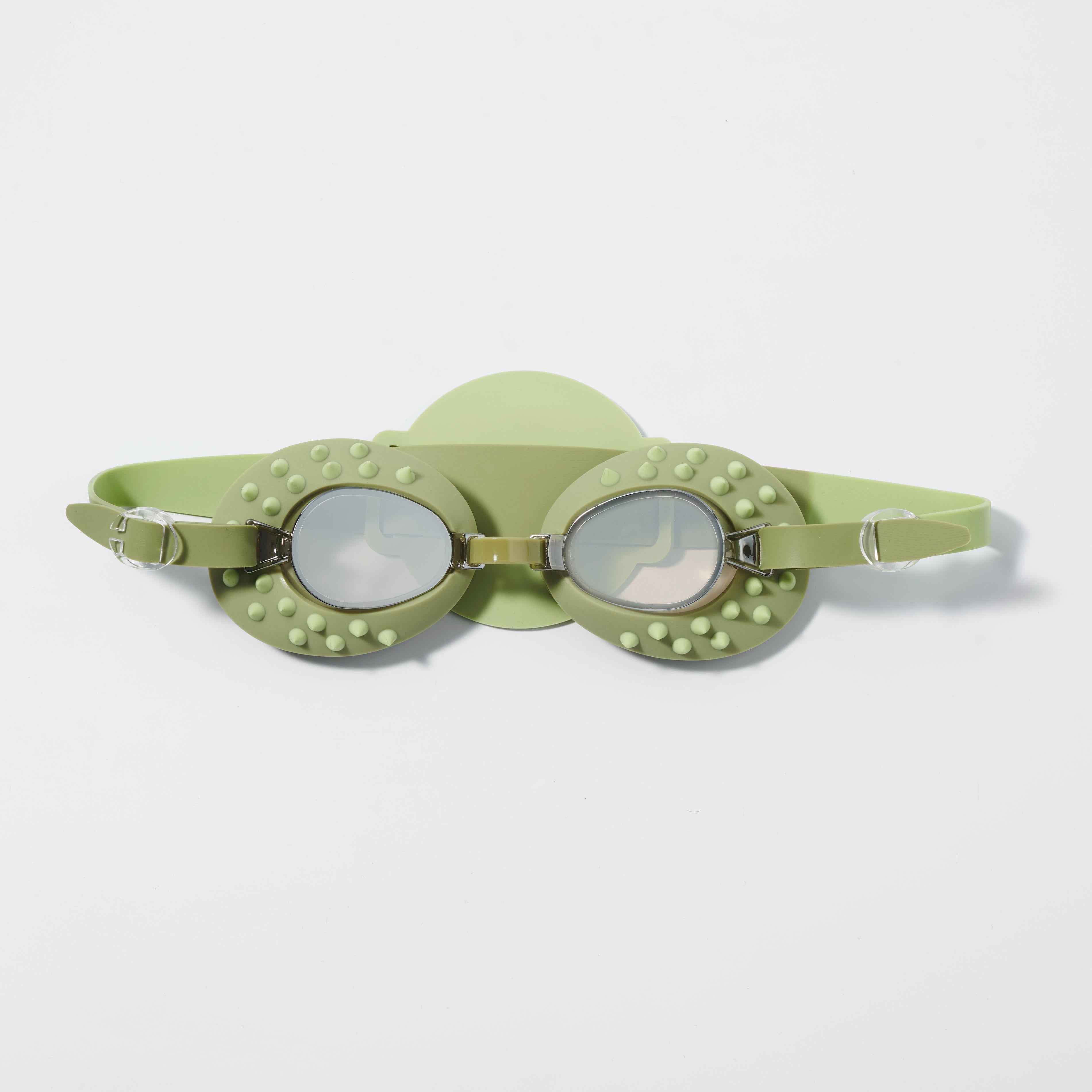 Kids Swim Goggles Cookie The Croc Khaki