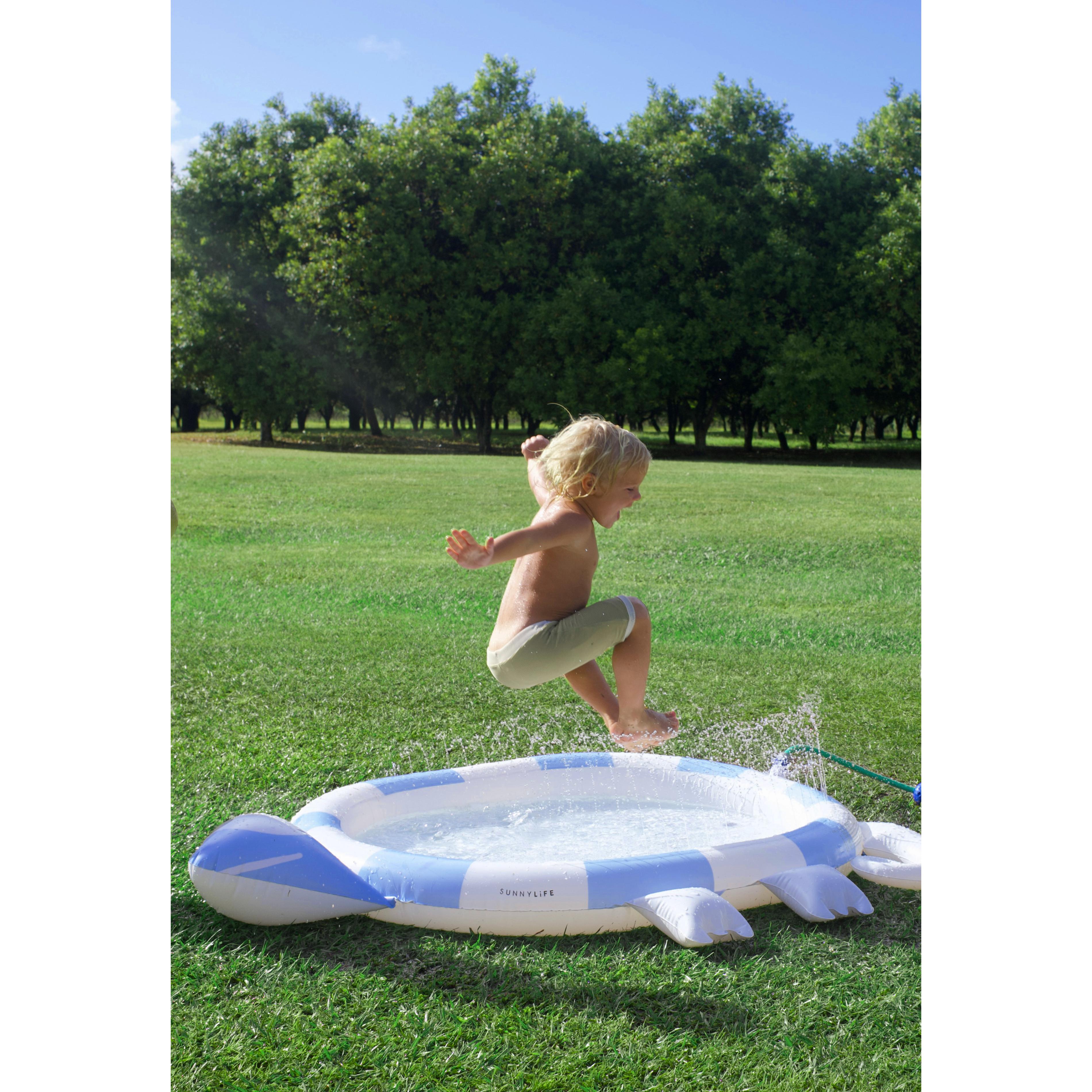 Kids Sprinkler Mat Into the Wild Blue