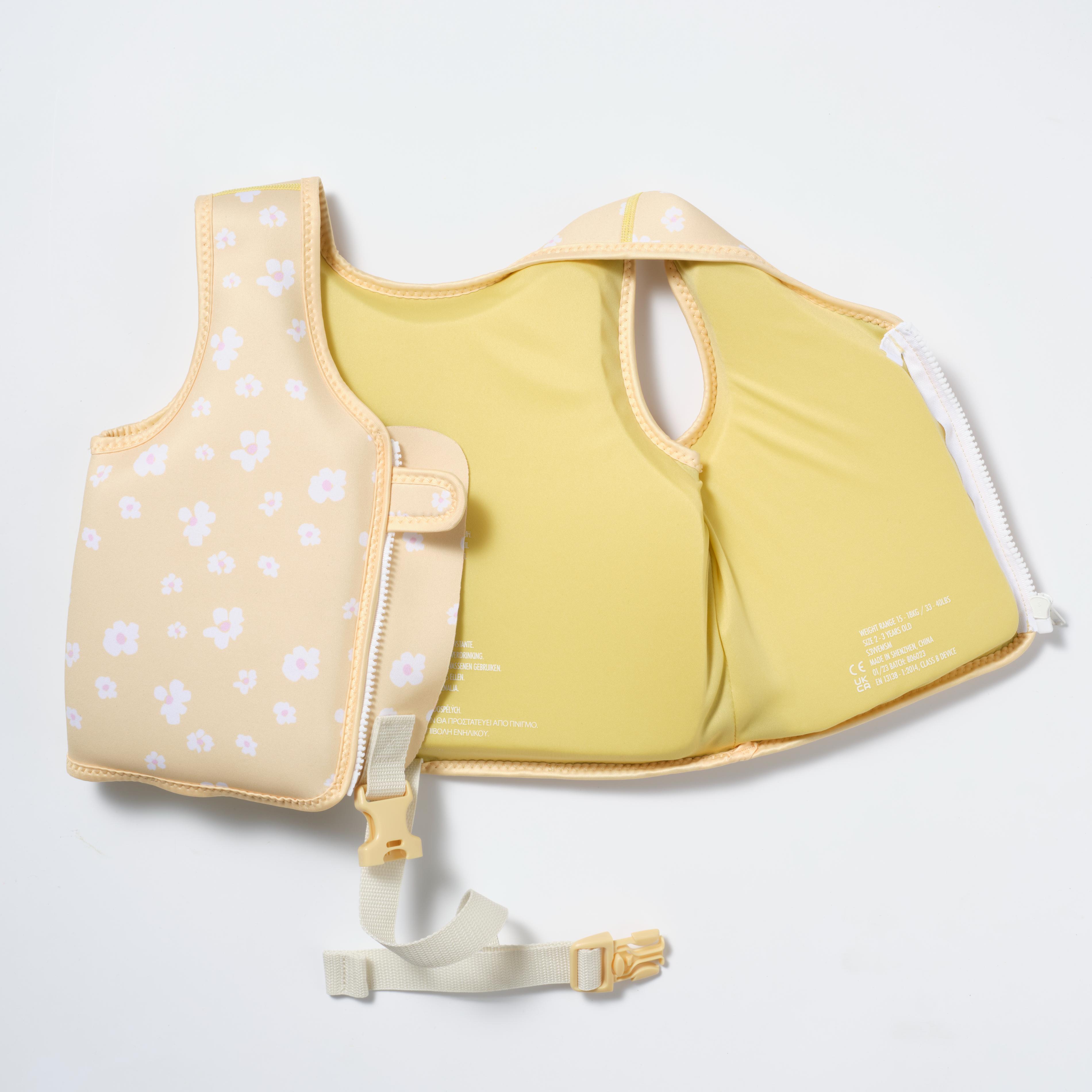 Kids Swim Vest 1-2 Princess Swan Buttercup