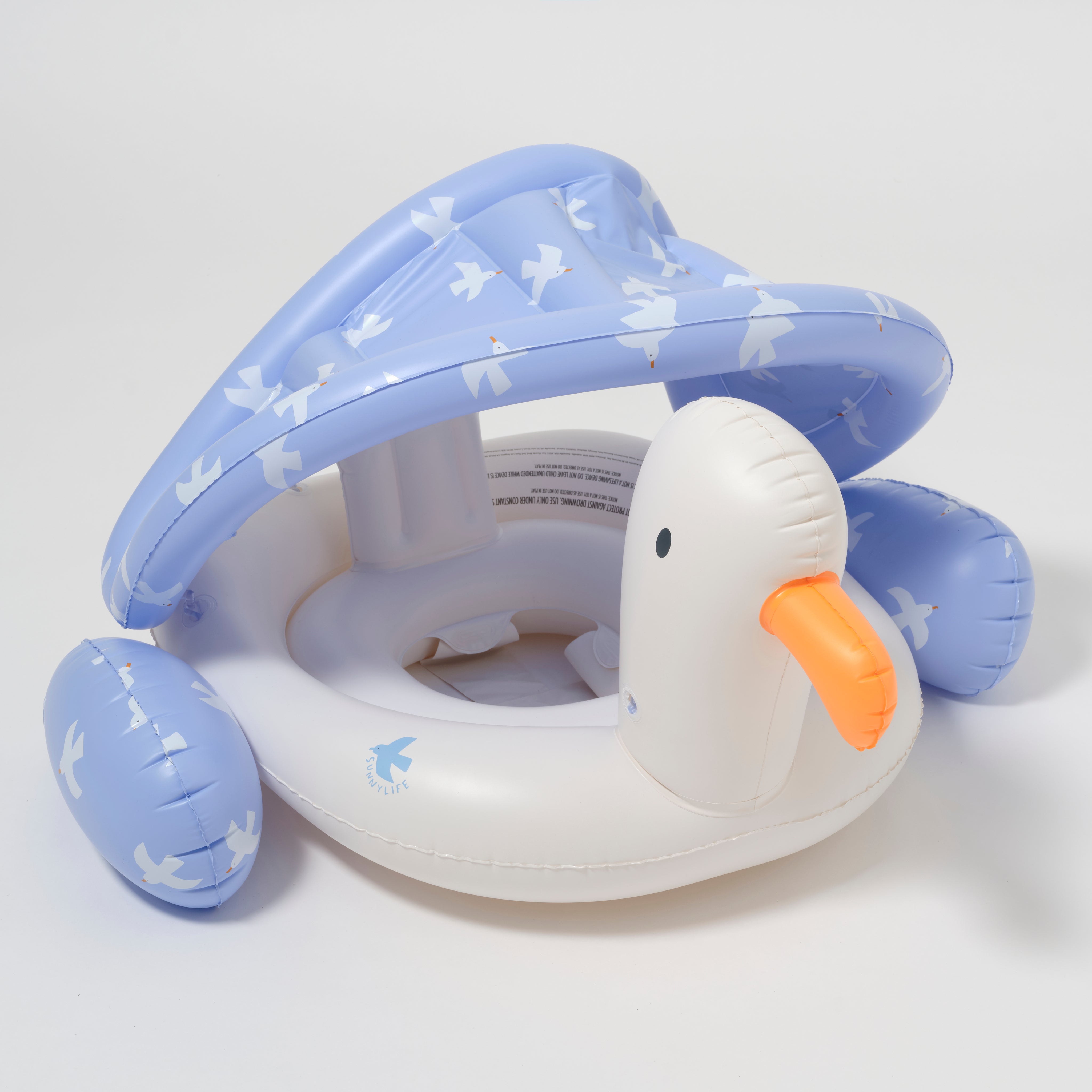 SUNNYLiFE Baby Float Sid the Seagull Blue