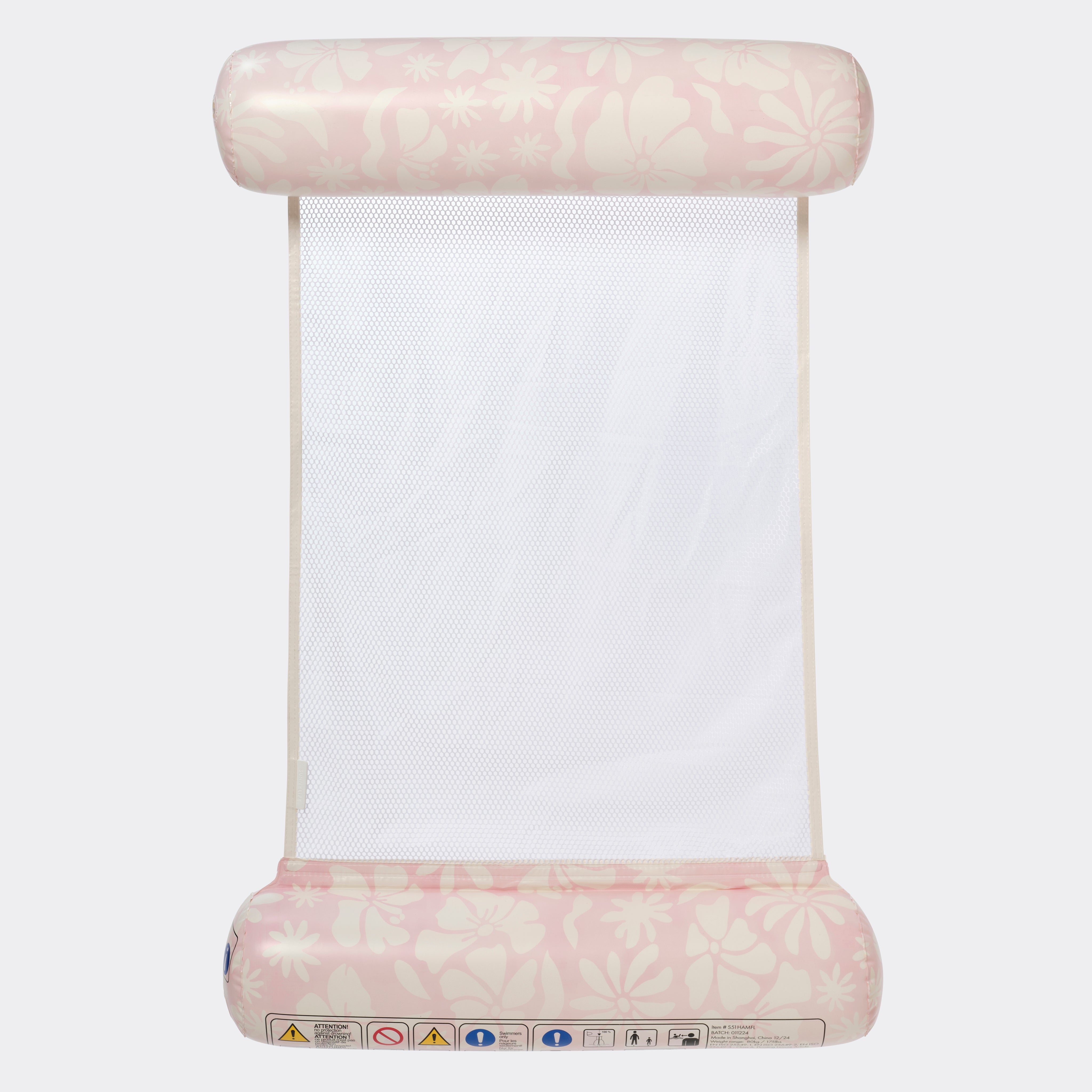 SUNNYLiFE Bolster Hammock Stole My Heart Pink Floral