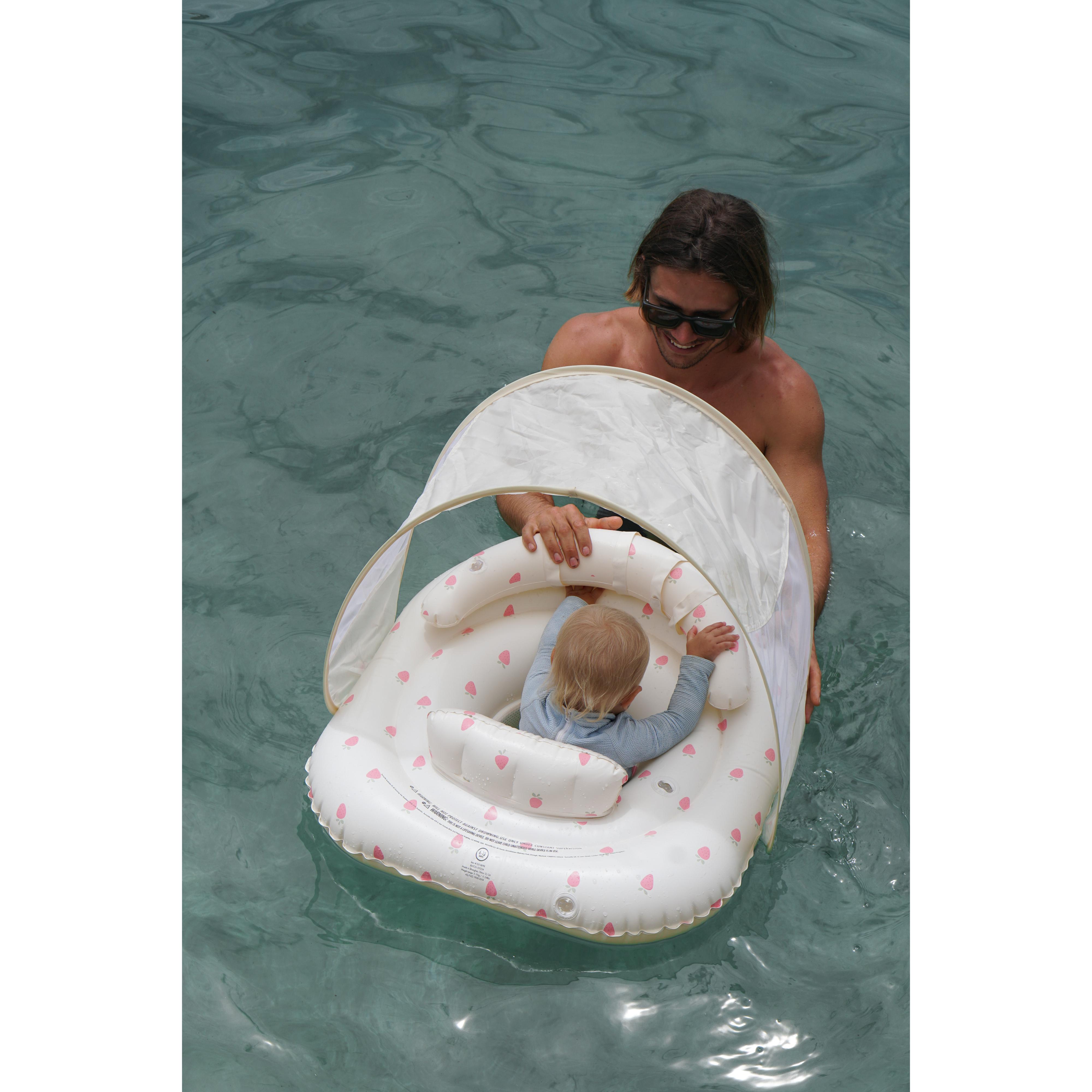 SUNNYLiFE Interactive Baby Float Strawberry Sunshine Pink