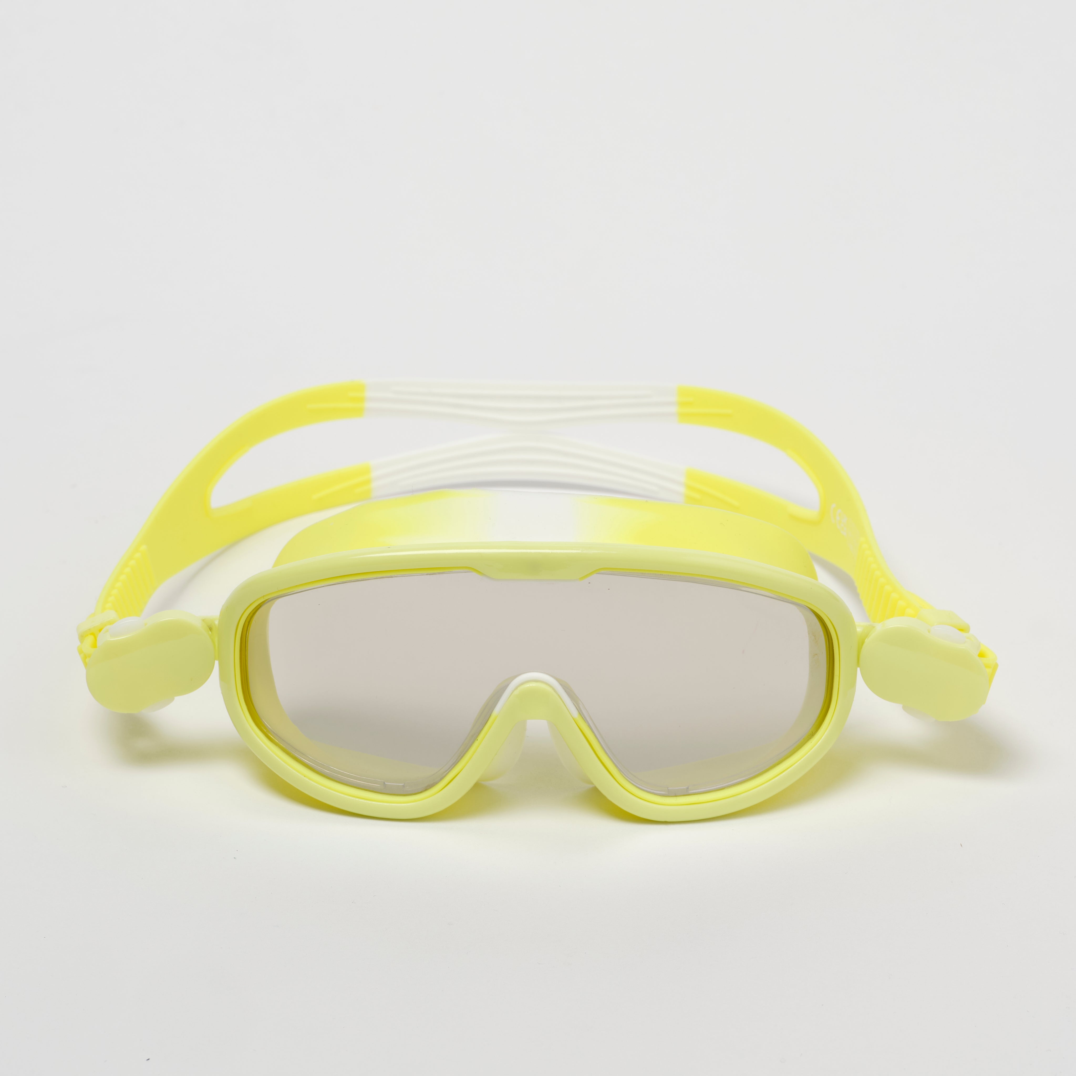 SUNNYLiFE Kids Swim Mask Salty the Shark Neon Yellow