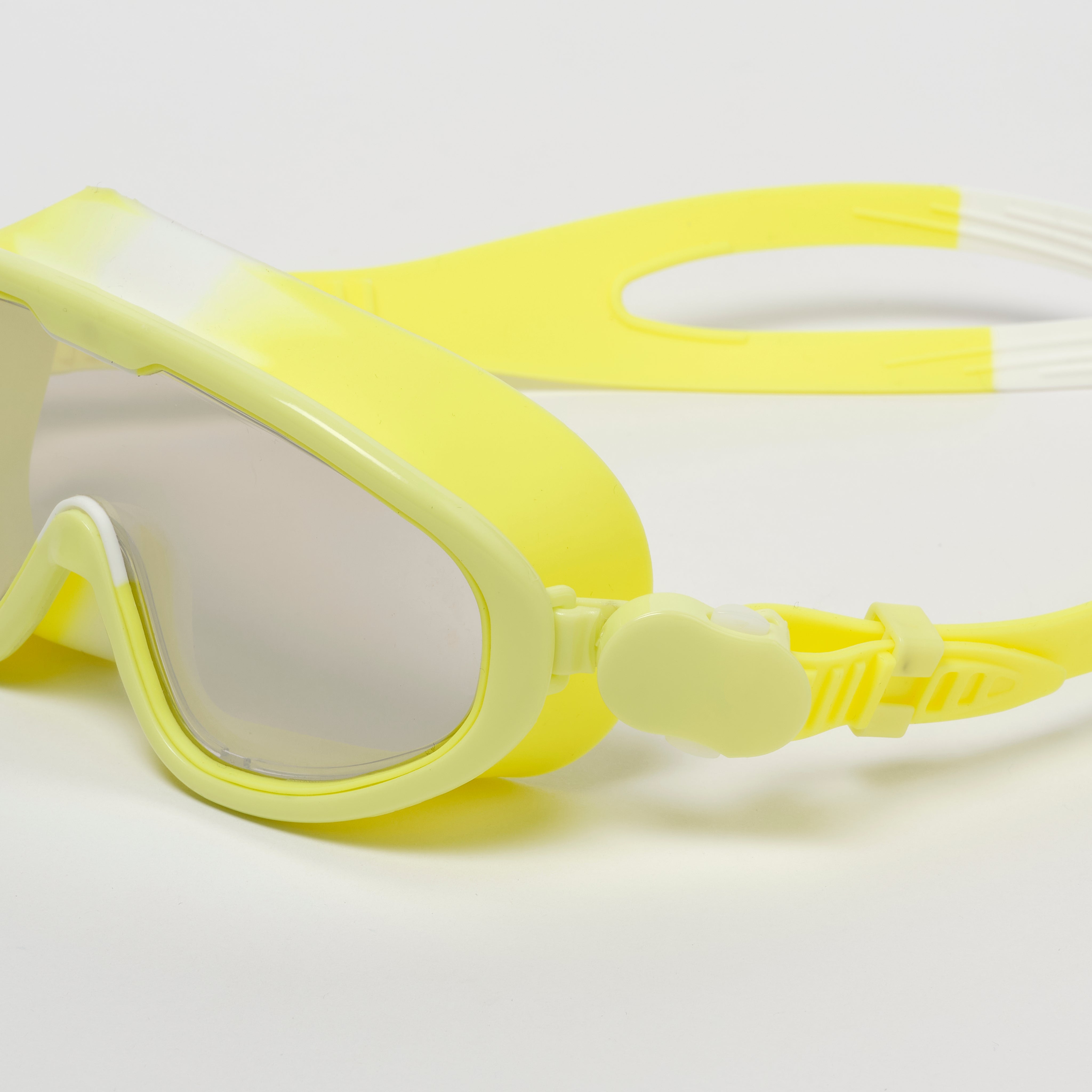 SUNNYLiFE Kids Swim Mask Salty the Shark Neon Yellow