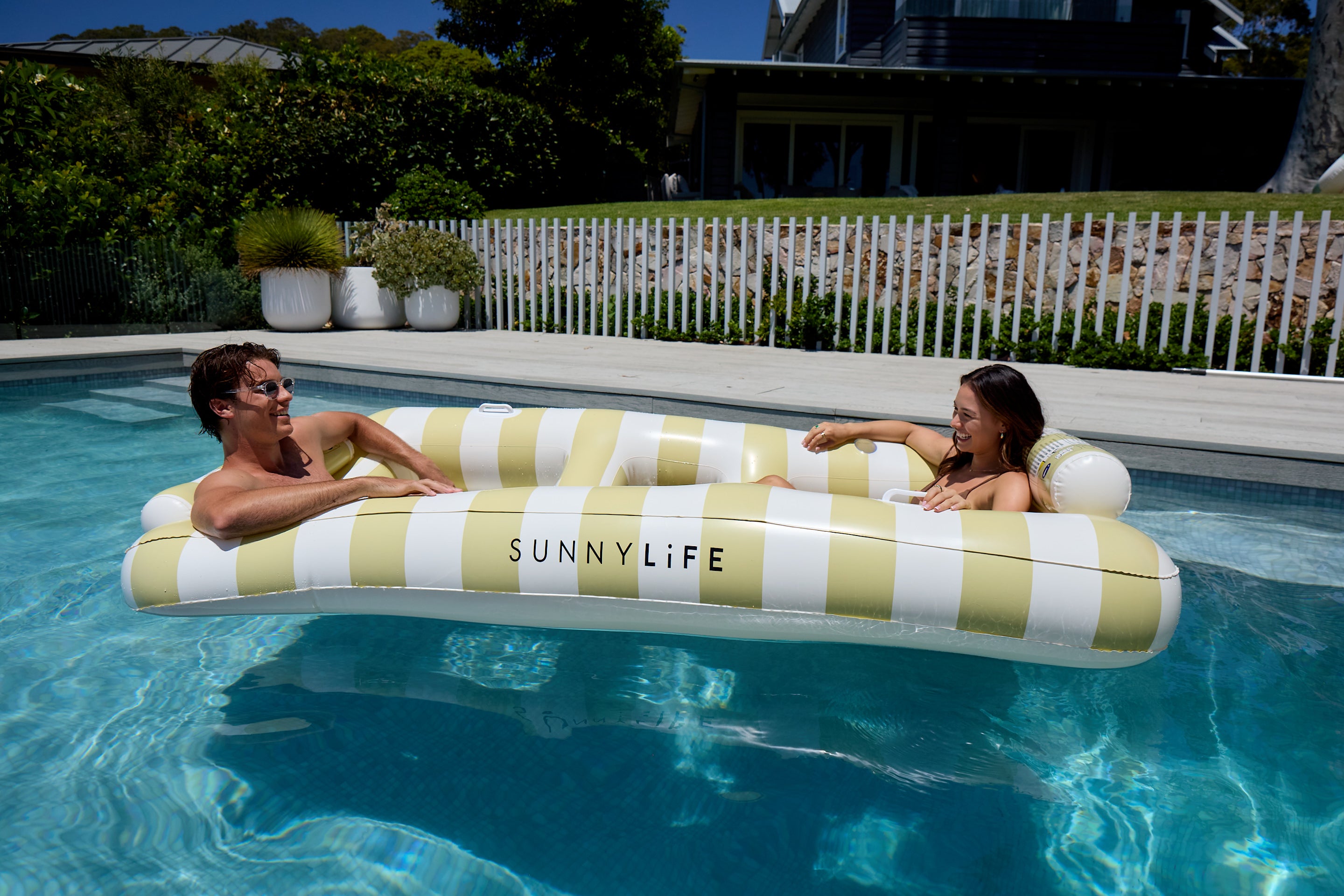 SUNNYLiFE Twin Hammock Casa Sand Stripe