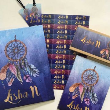 Super Kids Personalised Stationery Hamper - Pack of 5