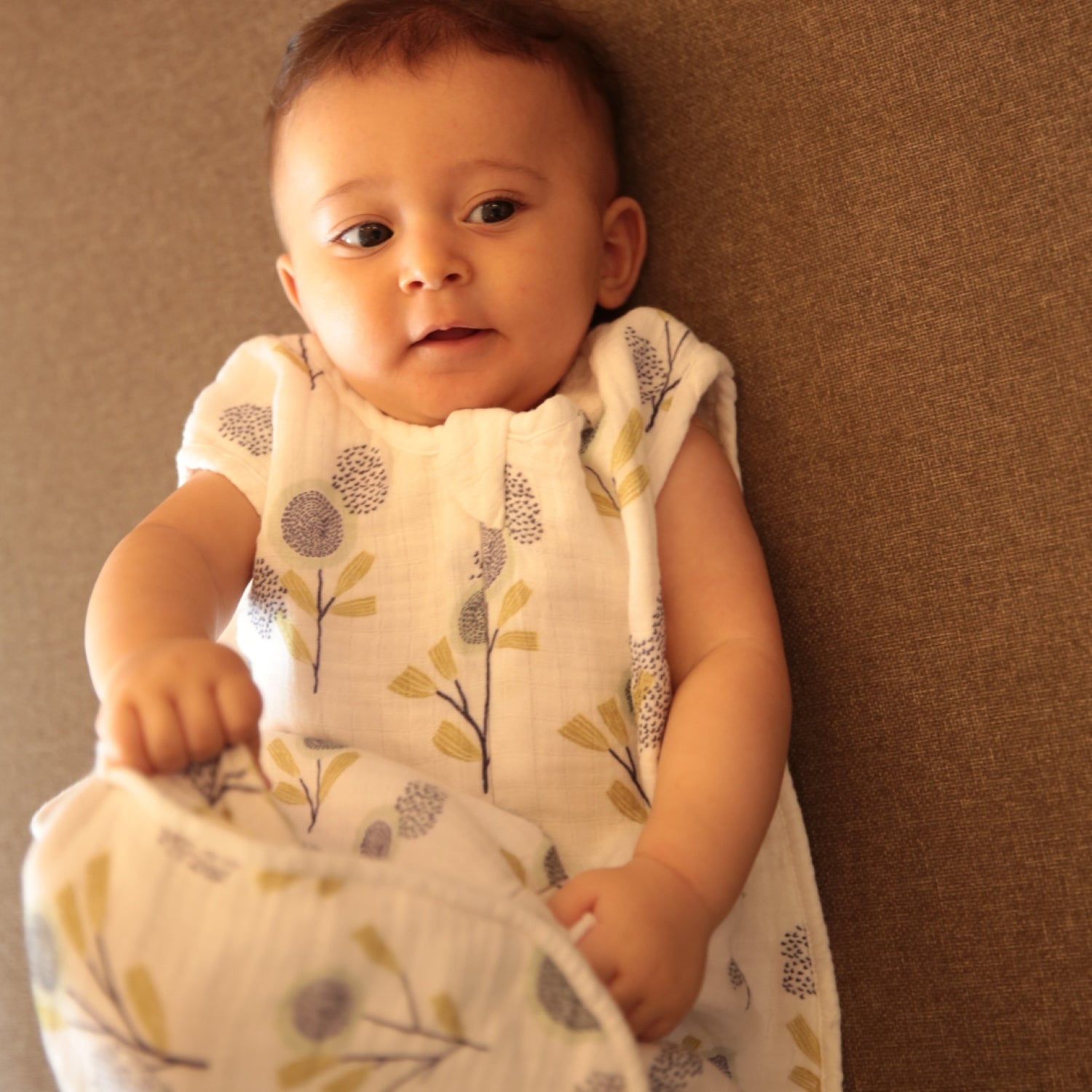 Dulaar Organic Muslin Sleep Bag - The Sparrow and Flower