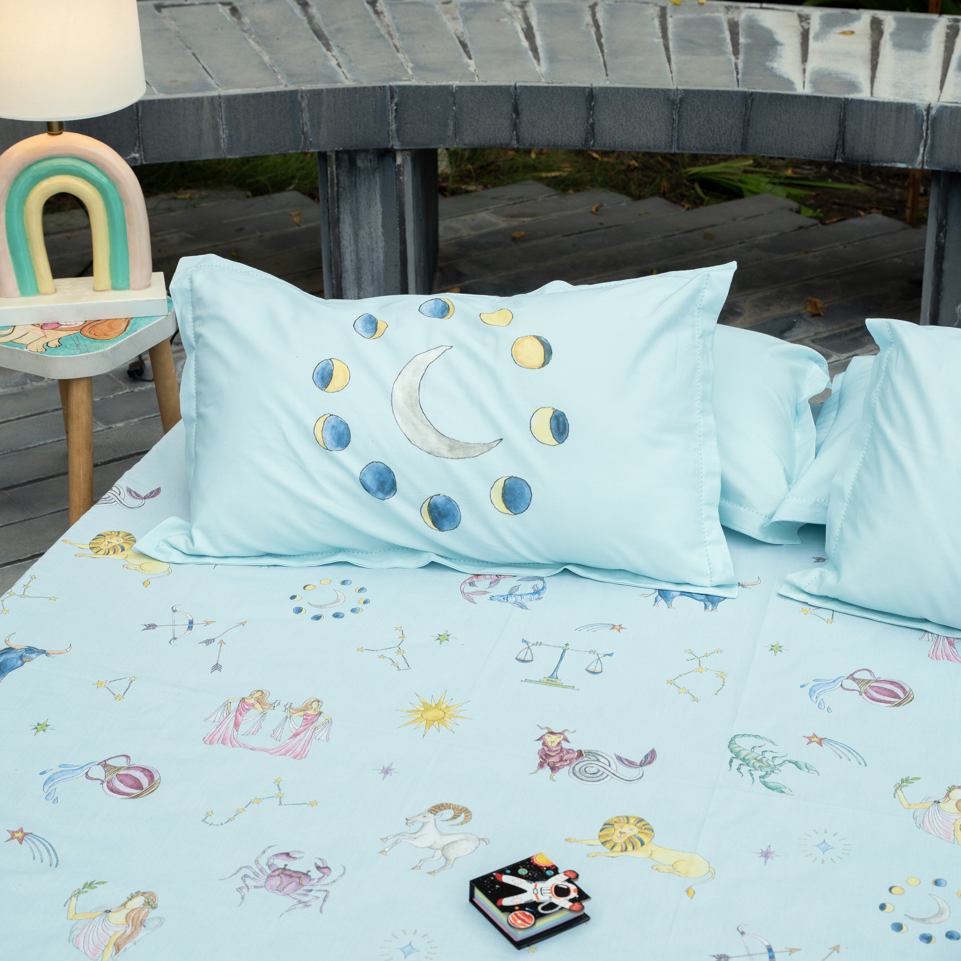 Star Chasers Pillow Cover