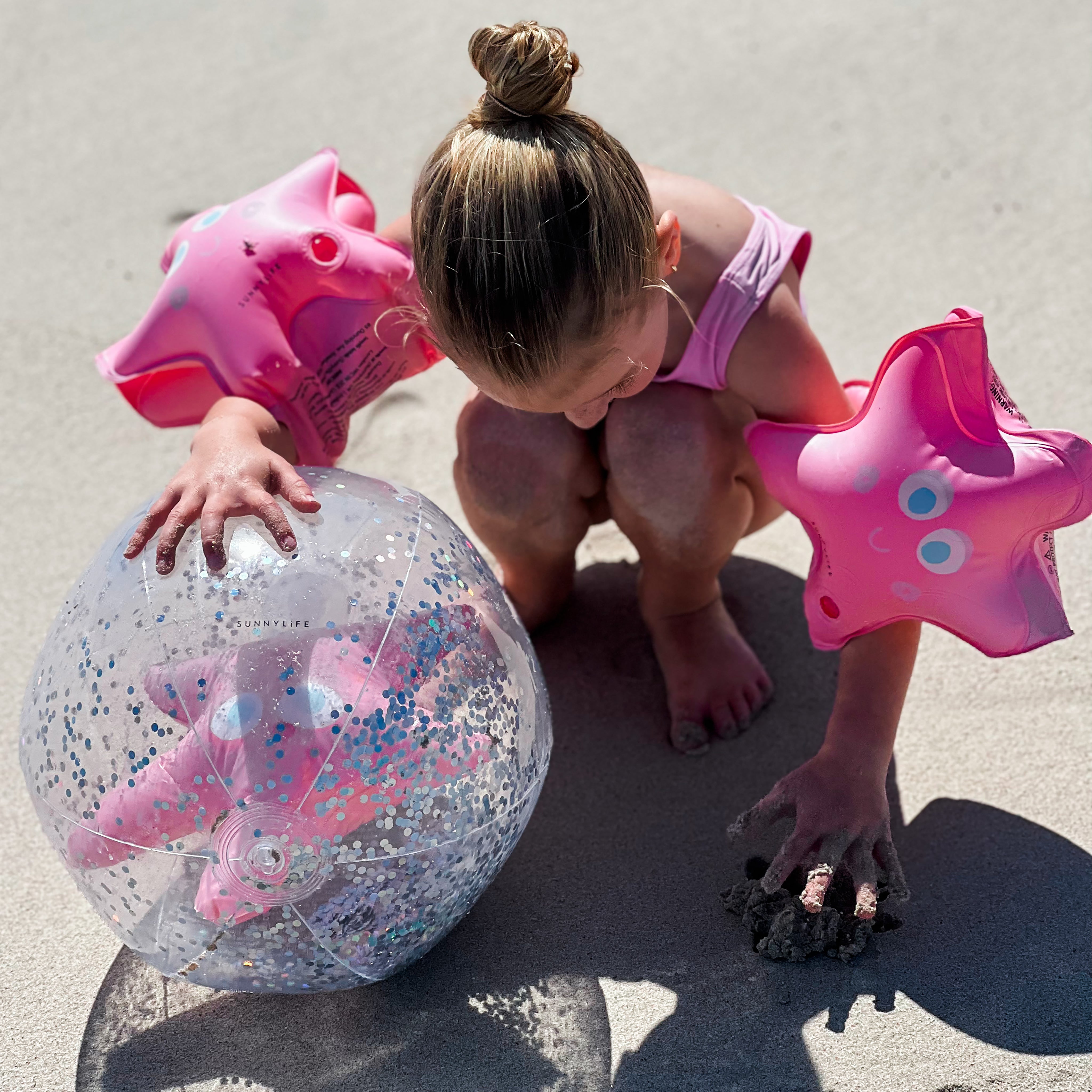 Melody the Mermaid Float Bands Strawberry