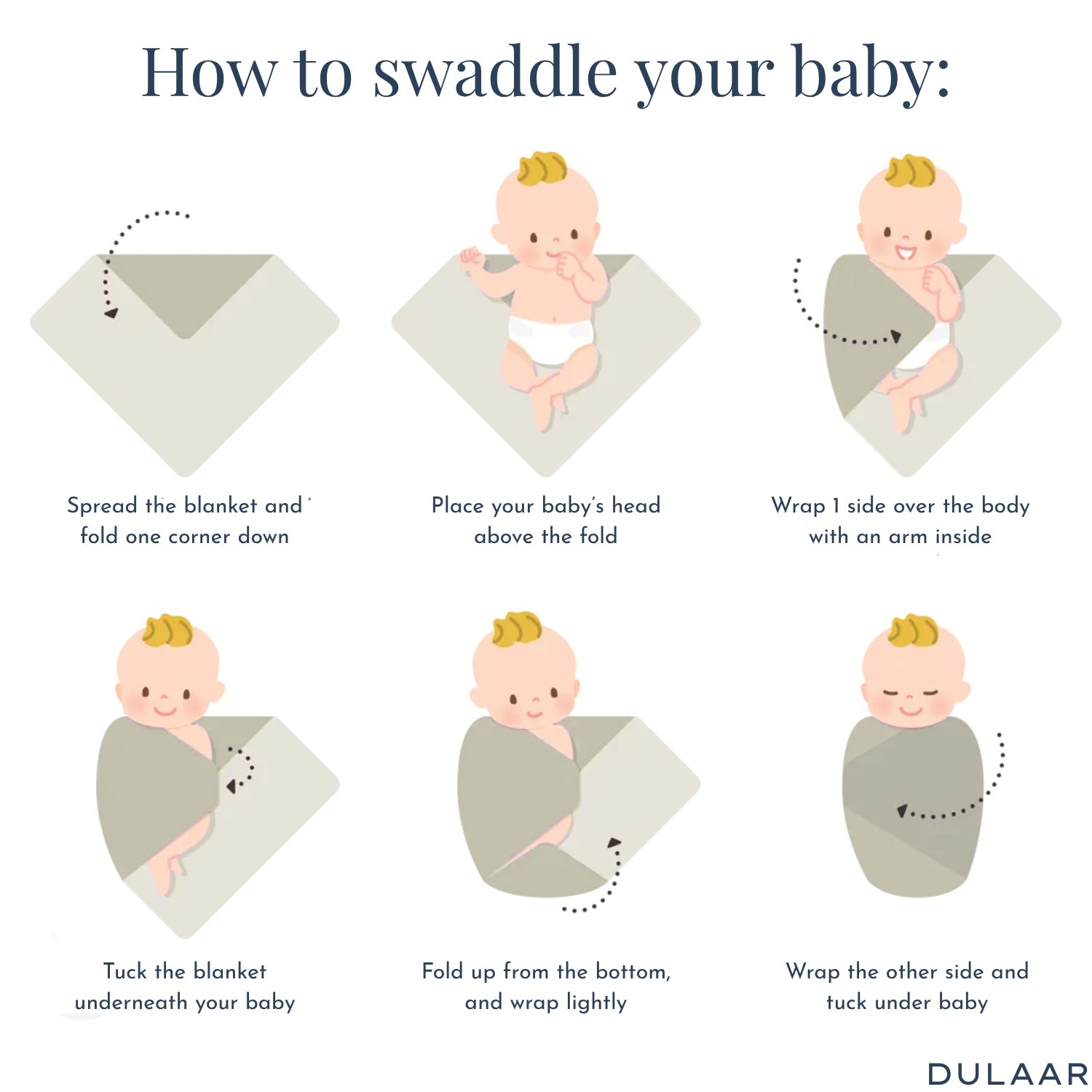 Organic Muslin Swaddle for Newborns-Set Of 4