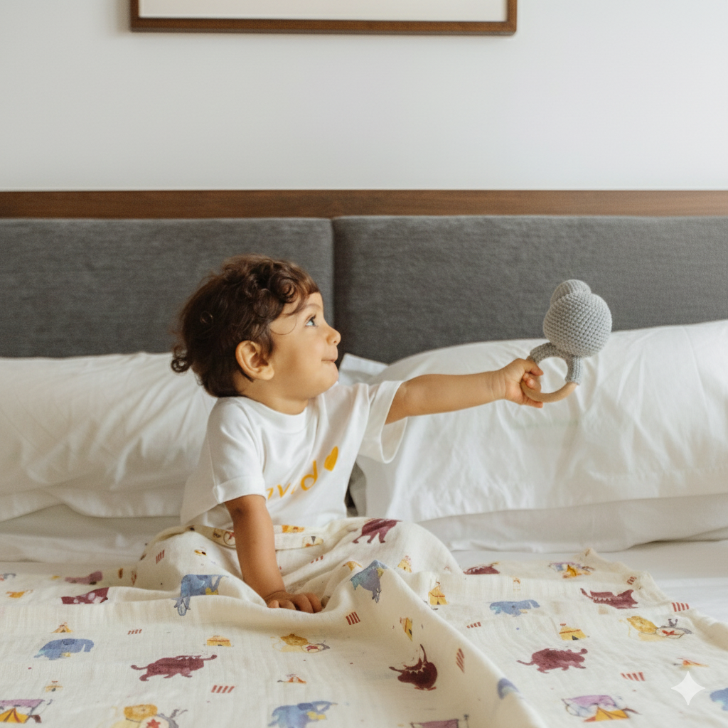 Dulaar Organic Muslin Swaddle