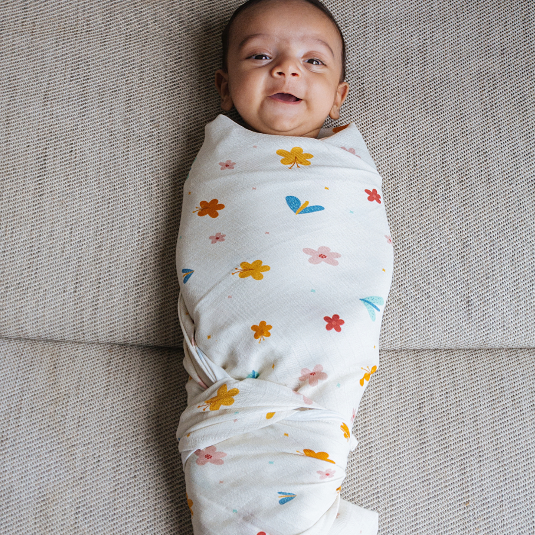 Organic Muslin Swaddle for Newborns-Set Of 3