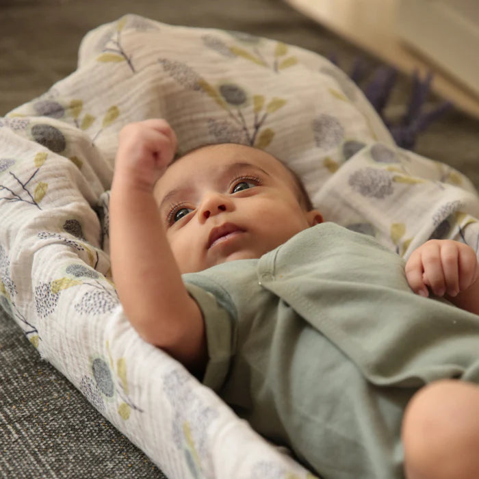 Organic Muslin Swaddle (Hand-Block Printed)