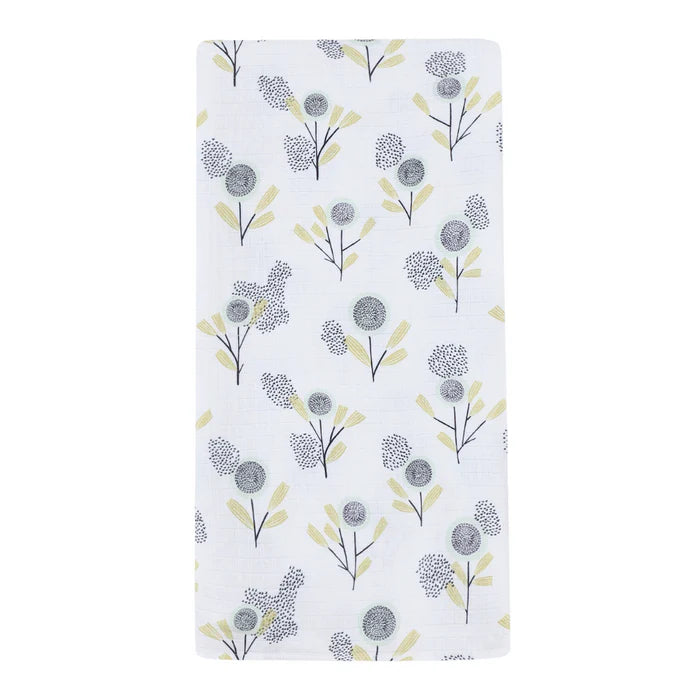 Organic Muslin Swaddle (Hand-Block Printed)