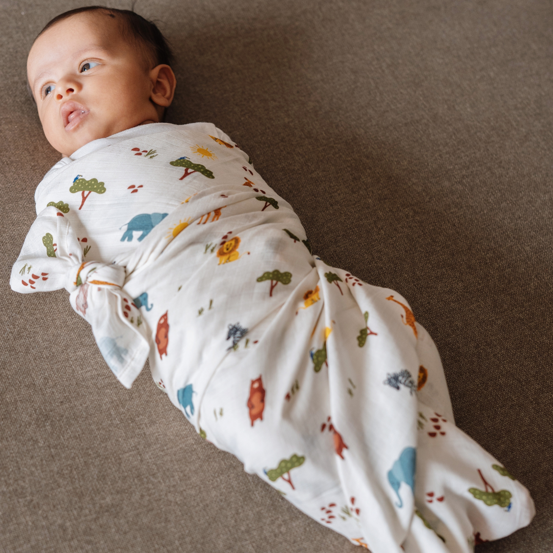 Dulaar Organic Muslin Swaddle - Squad Goals