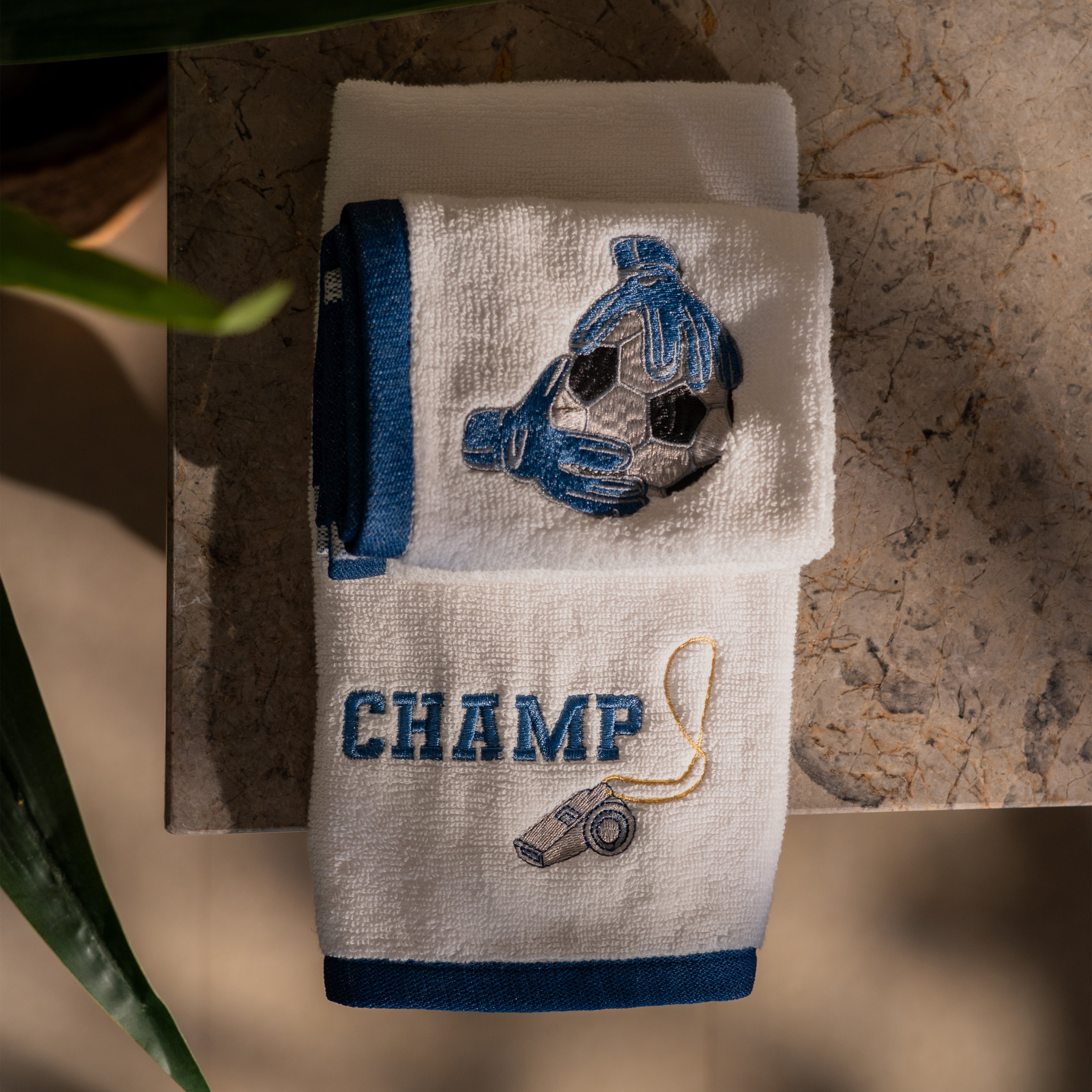 The Game Plan Hand & Face Towels (Set Of 3)