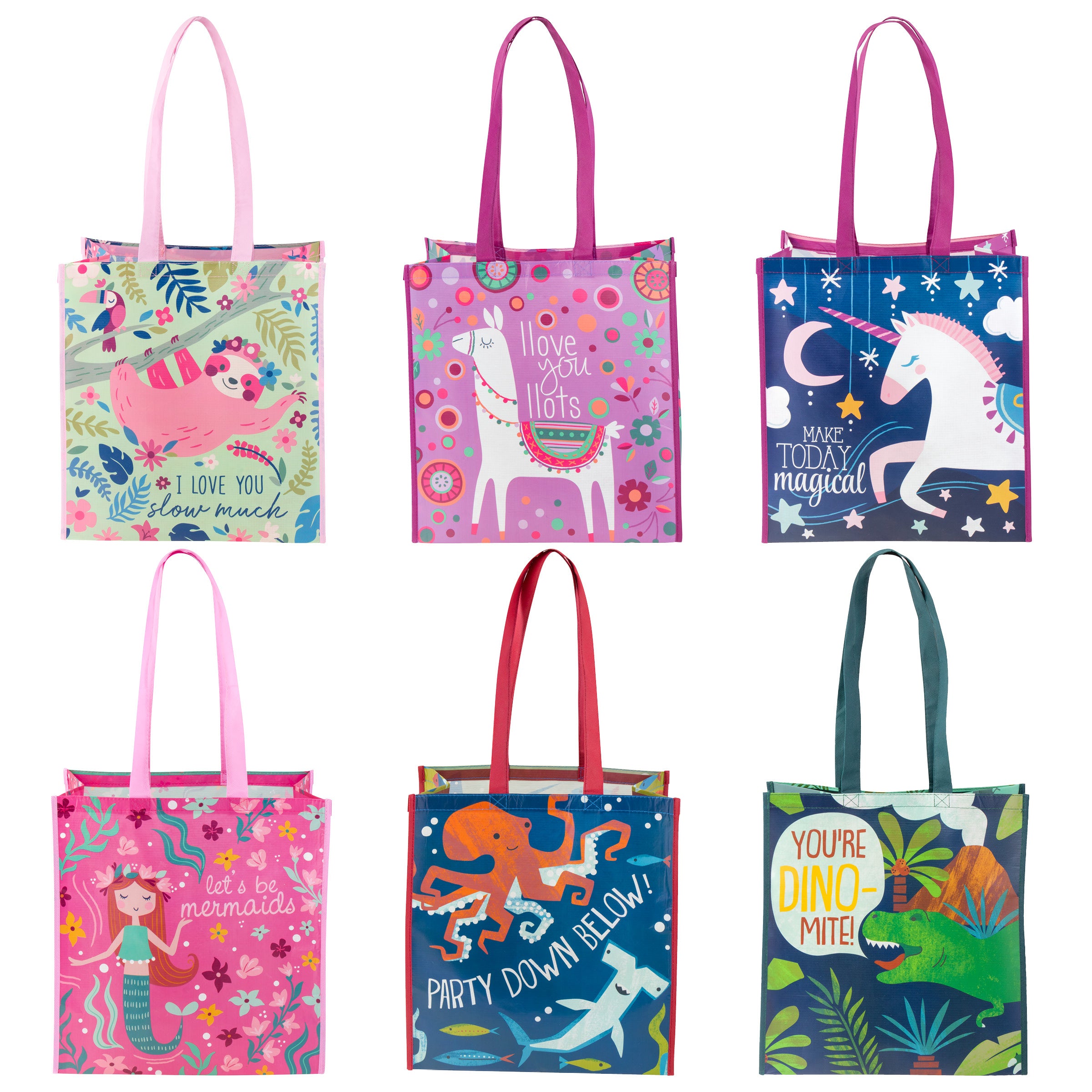 Large Recycled Gift Bags Zoo
