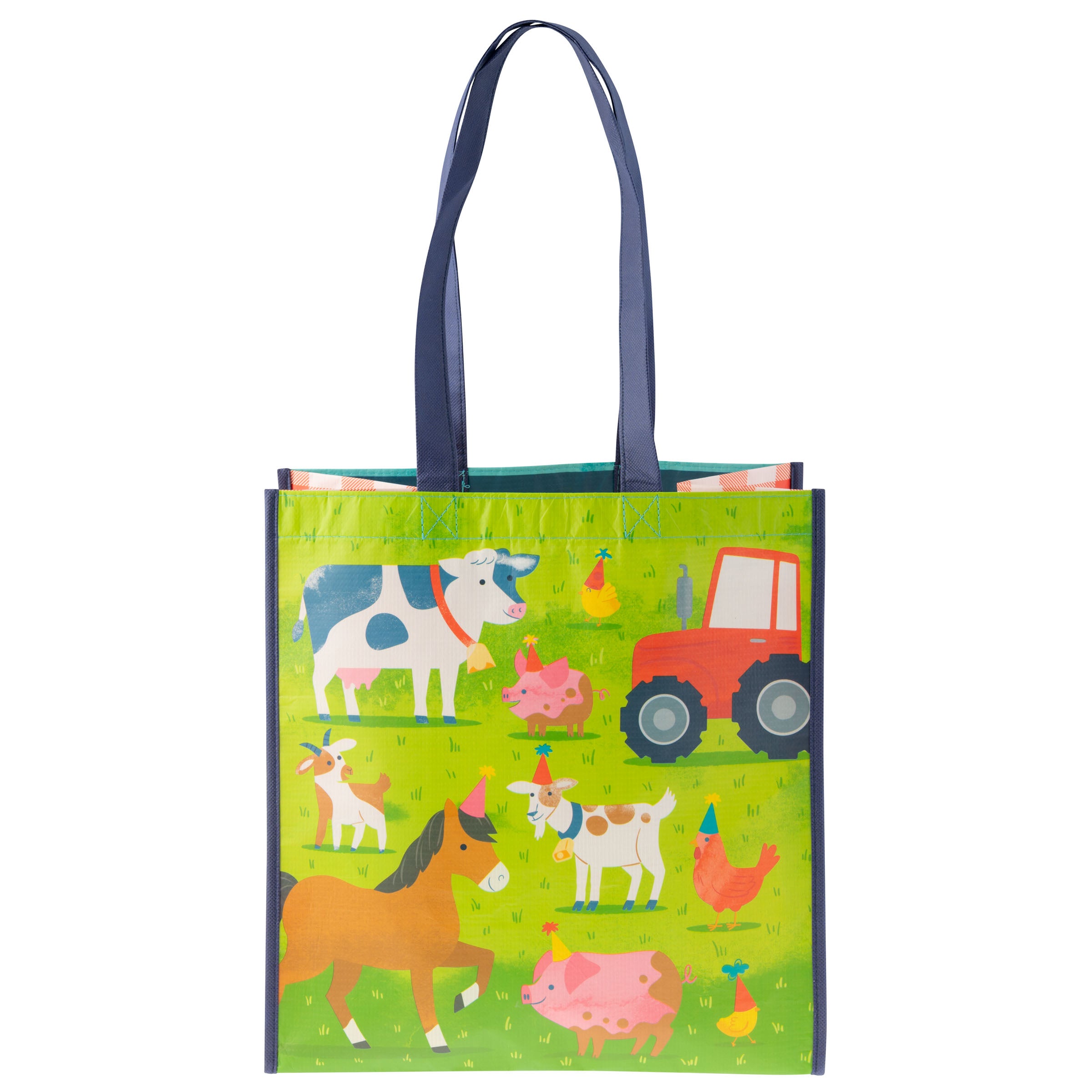 Large Recycled Gift Bag Farm
