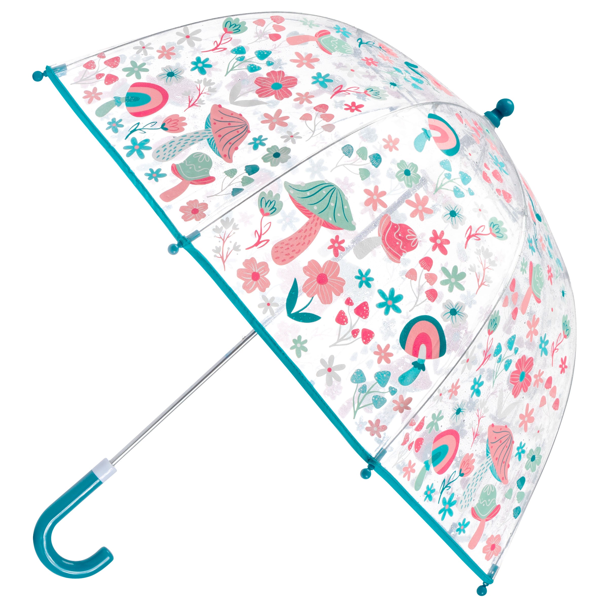 Clear Color Changing Umbrella Mushroom