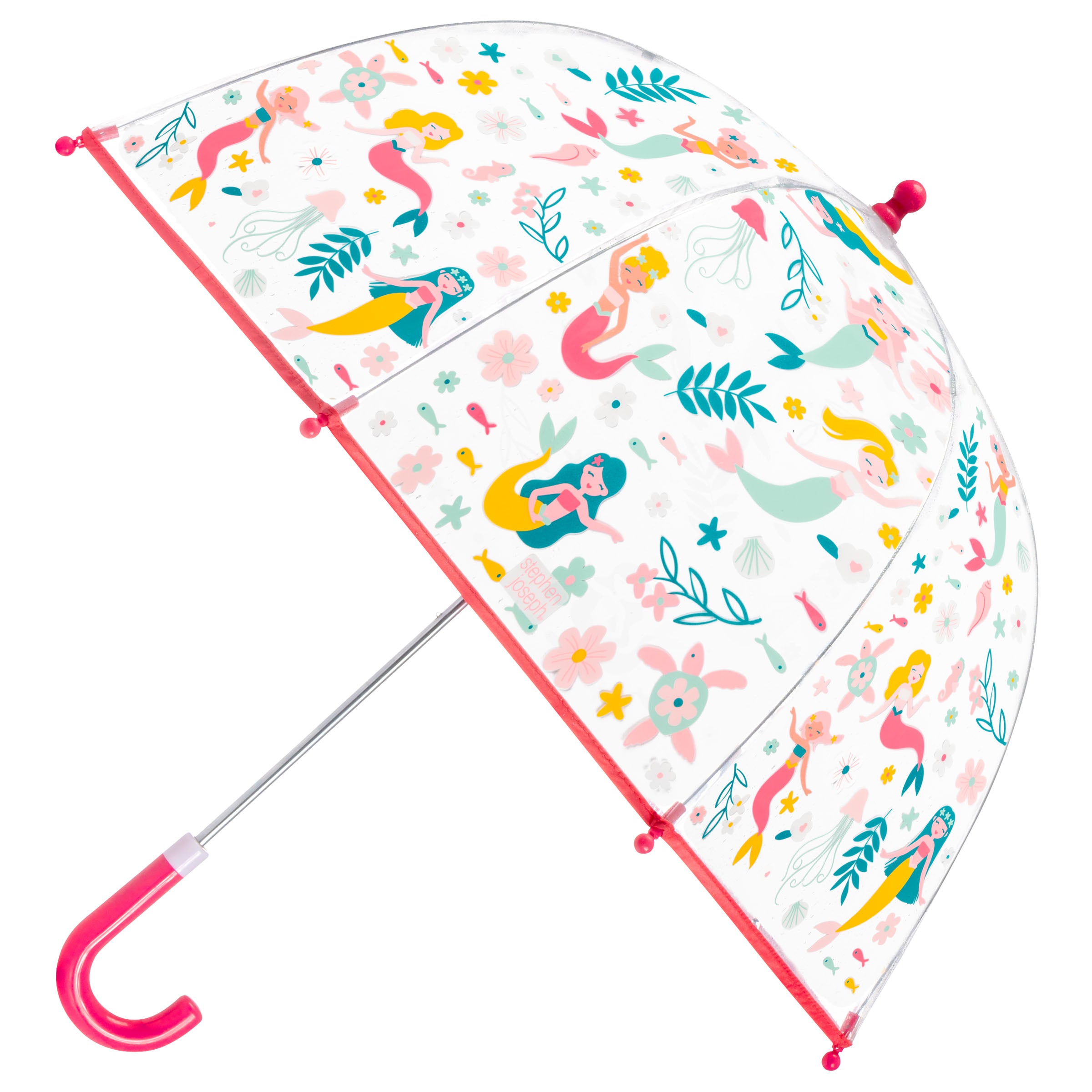 Clear Color Changing Umbrella Mermaid
