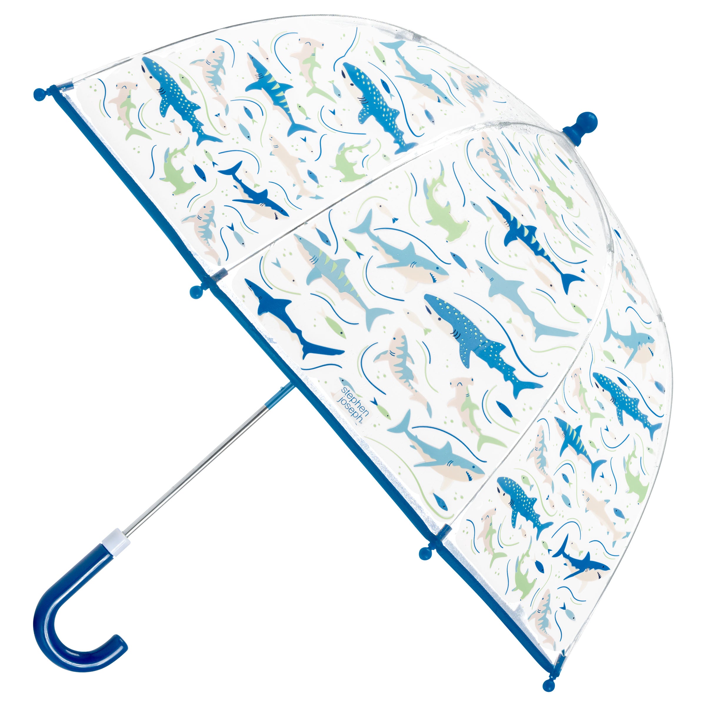 Clear Color Changing Umbrella Shark