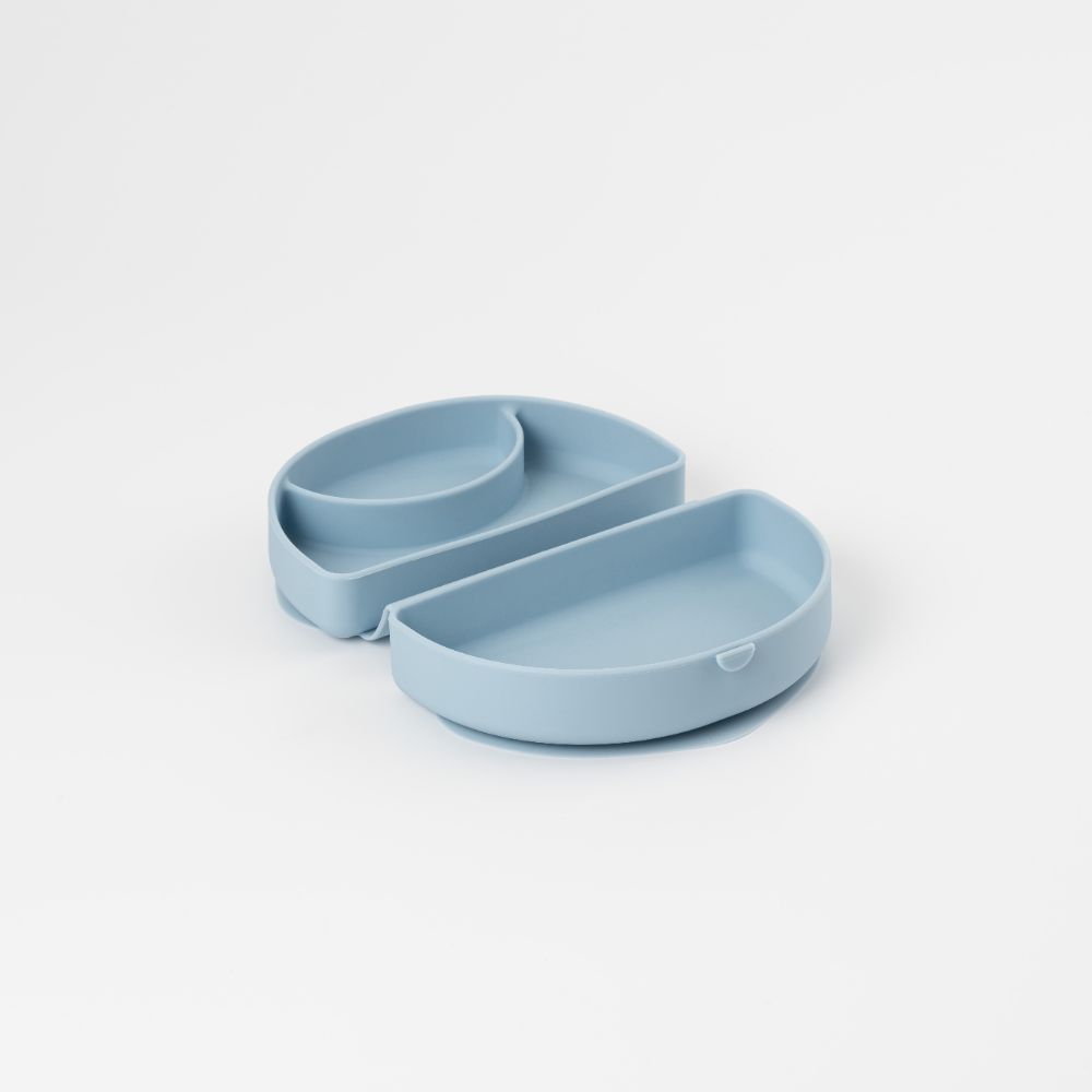 Miniware Silifold Portable Suction base Plate Chicory Blue