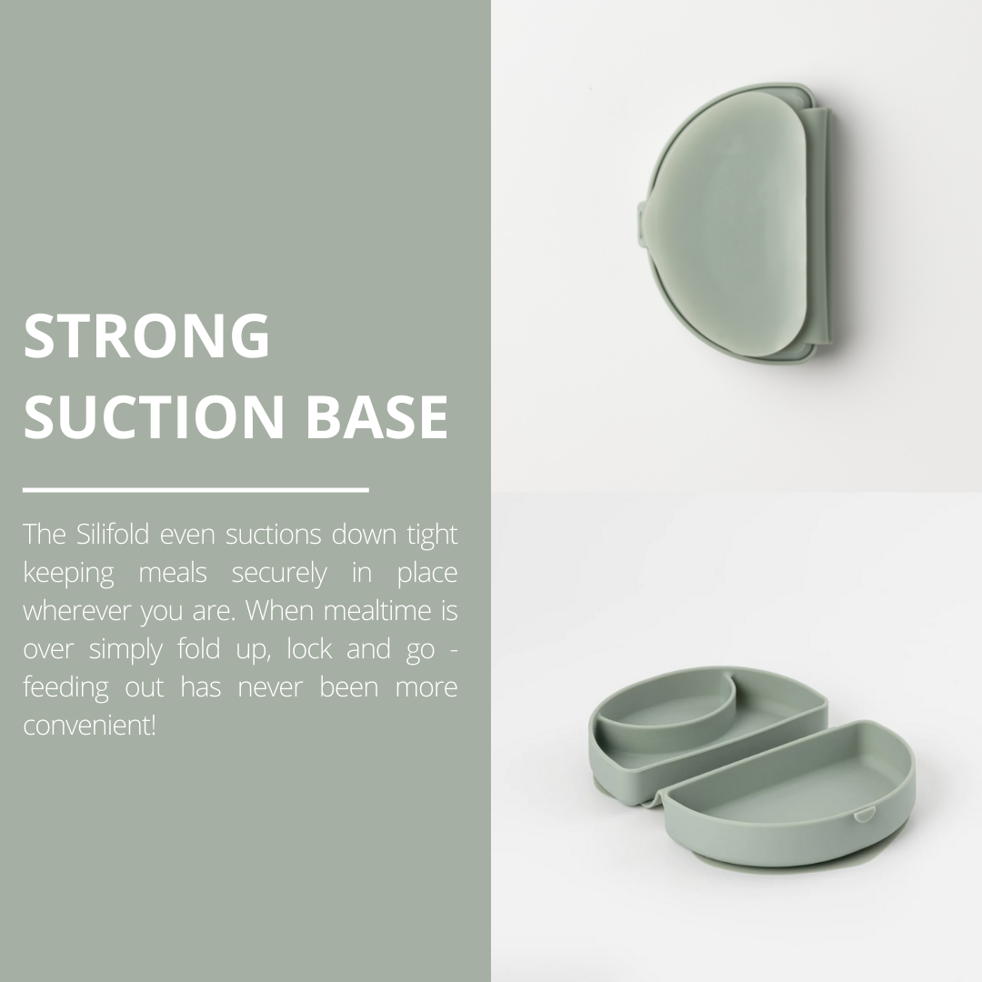 Miniware Silifold Portable Suction Base Plate Sage Green
