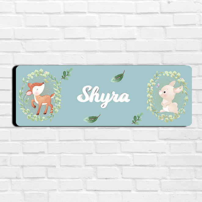 Woodland Wonders Name Plate (Petite) (kids)