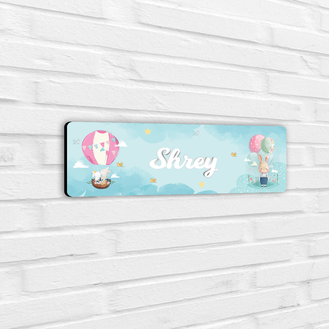 Lil Forest Friends Name Plate (Petite) (kids)