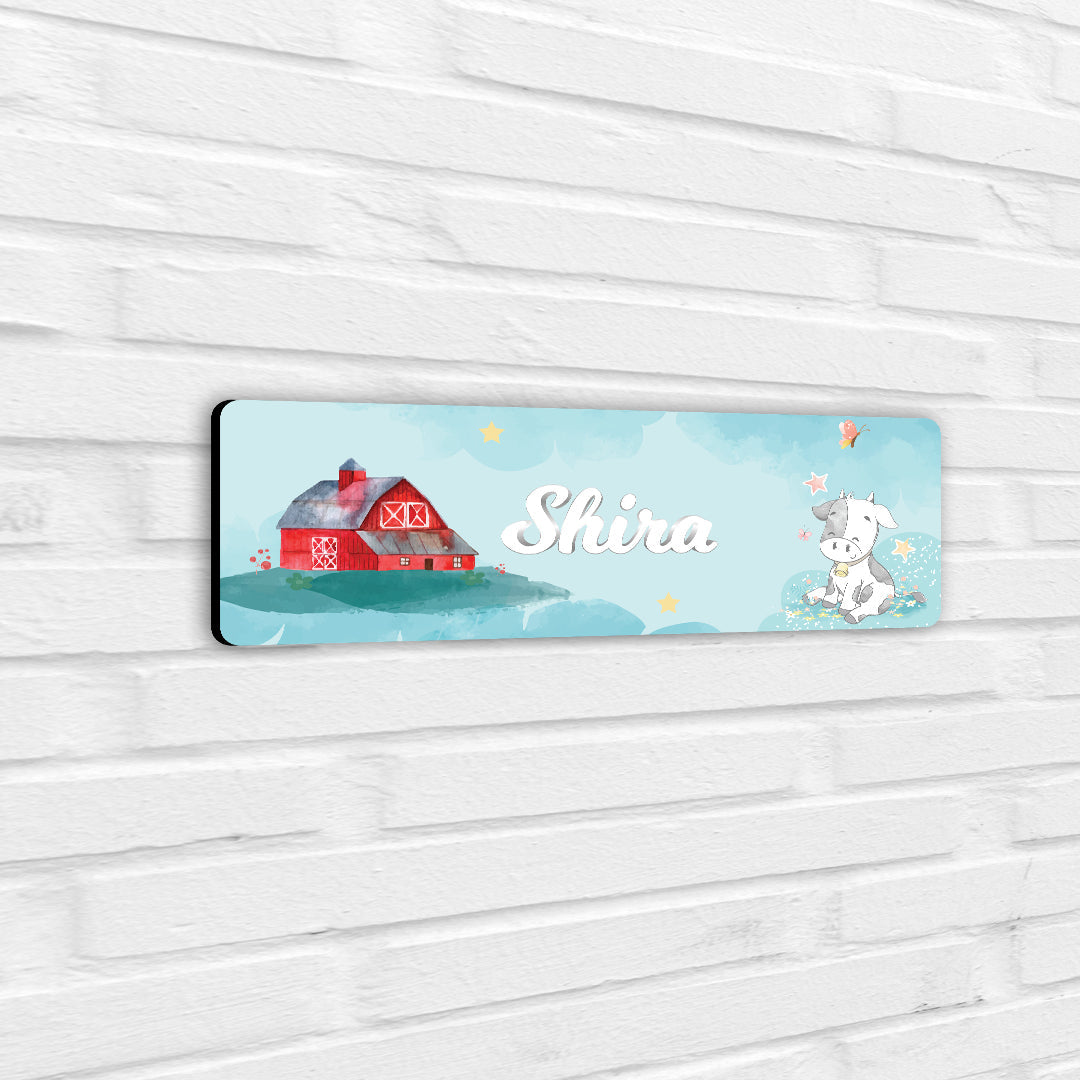 Lil Forest Friends Name Plate (Petite) (kids)